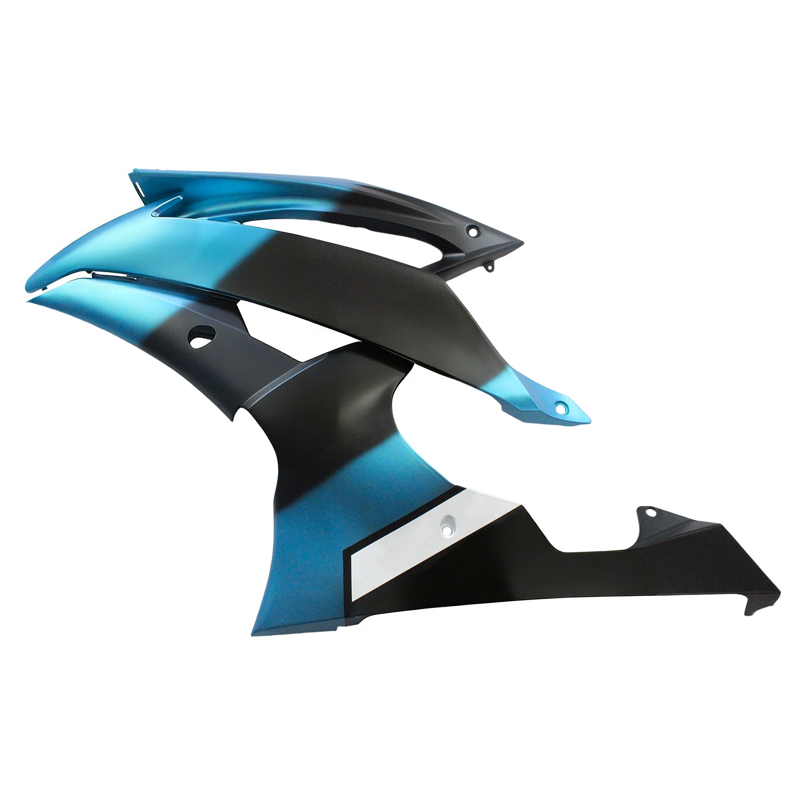 Amotopart Yamaha 2008-2016 YZF 600 R6 Blue Black Fairing Kit