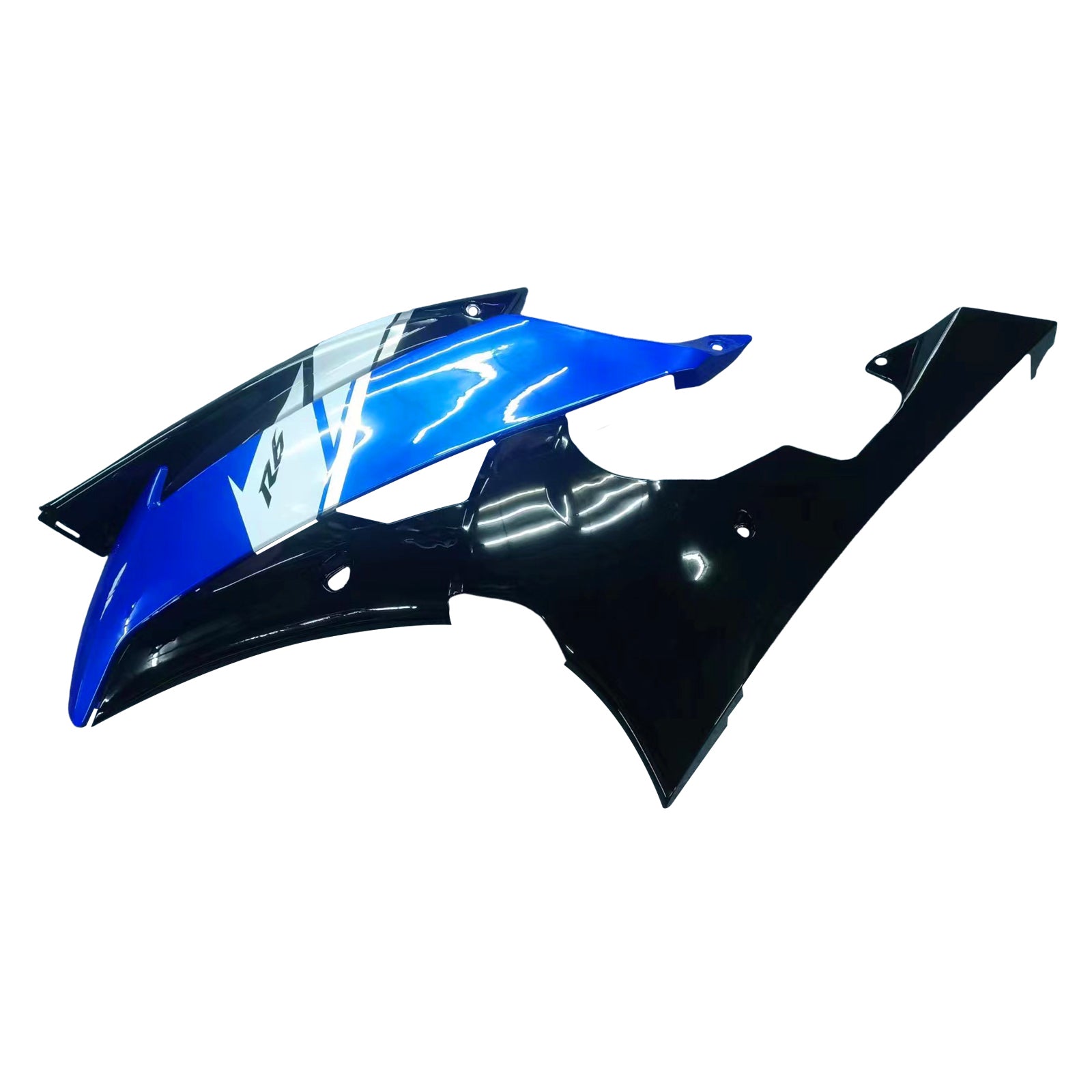 Amotopart Yamaha YZF 600 R6 2008-2016 Blue&Black Style1 Fairing Kit