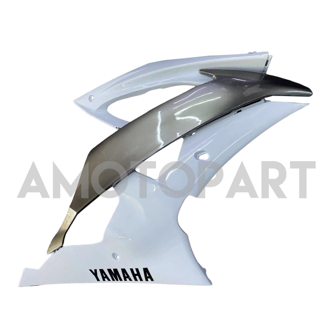 Amotopart Yamaha YZF 600 R6 2008-2016 White&Grey Fairing Kit
