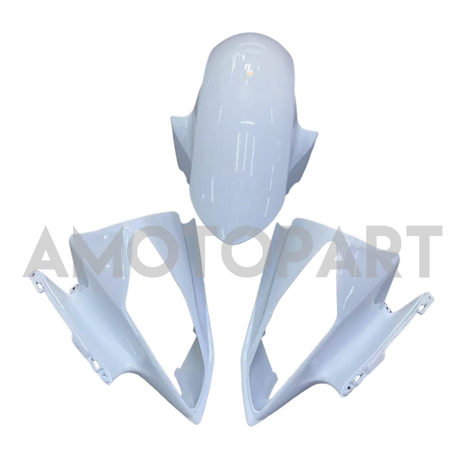 Amotopart Yamaha YZF 600 R6 2008-2016 White&Grey Fairing Kit