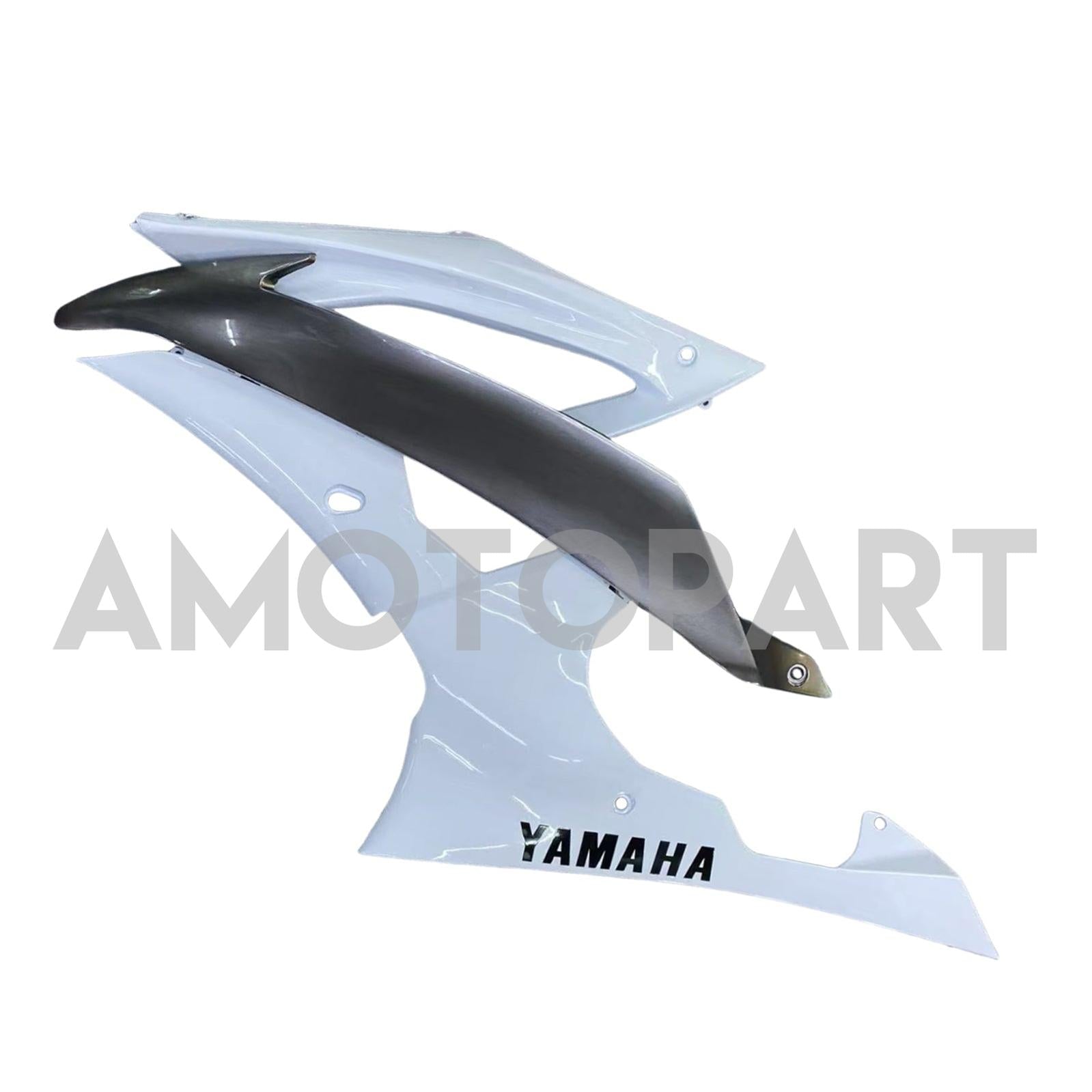 Amotopart Yamaha YZF 600 R6 2008-2016 White&Grey Fairing Kit