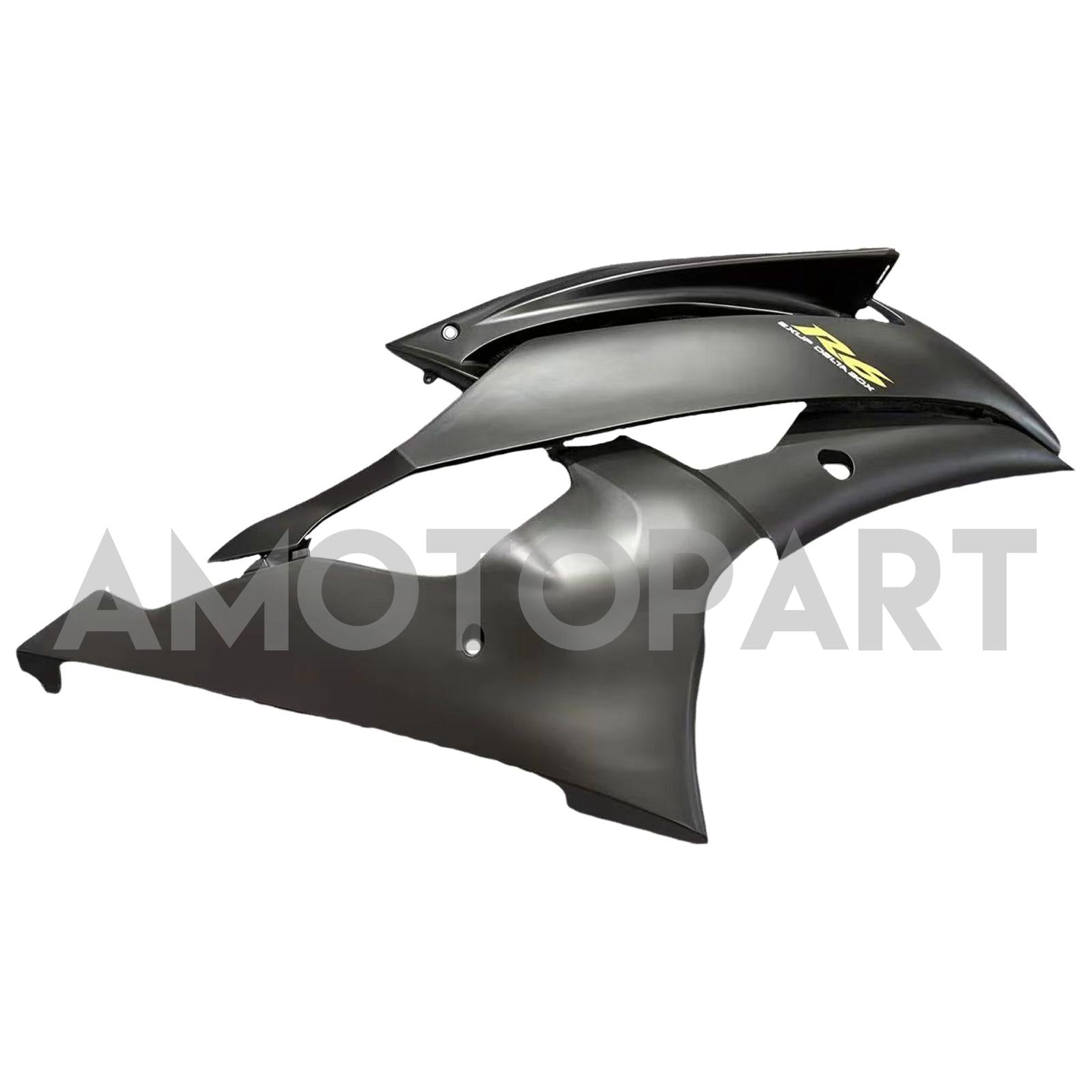 Amotopart Yamaha YZF 600 R6 2008-2016 Kit de carenagem negra