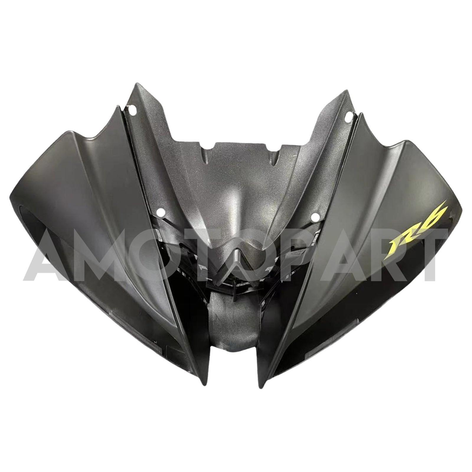 Amotopart Yamaha YZF 600 R6 2008-2016 Kit de carenagem negra