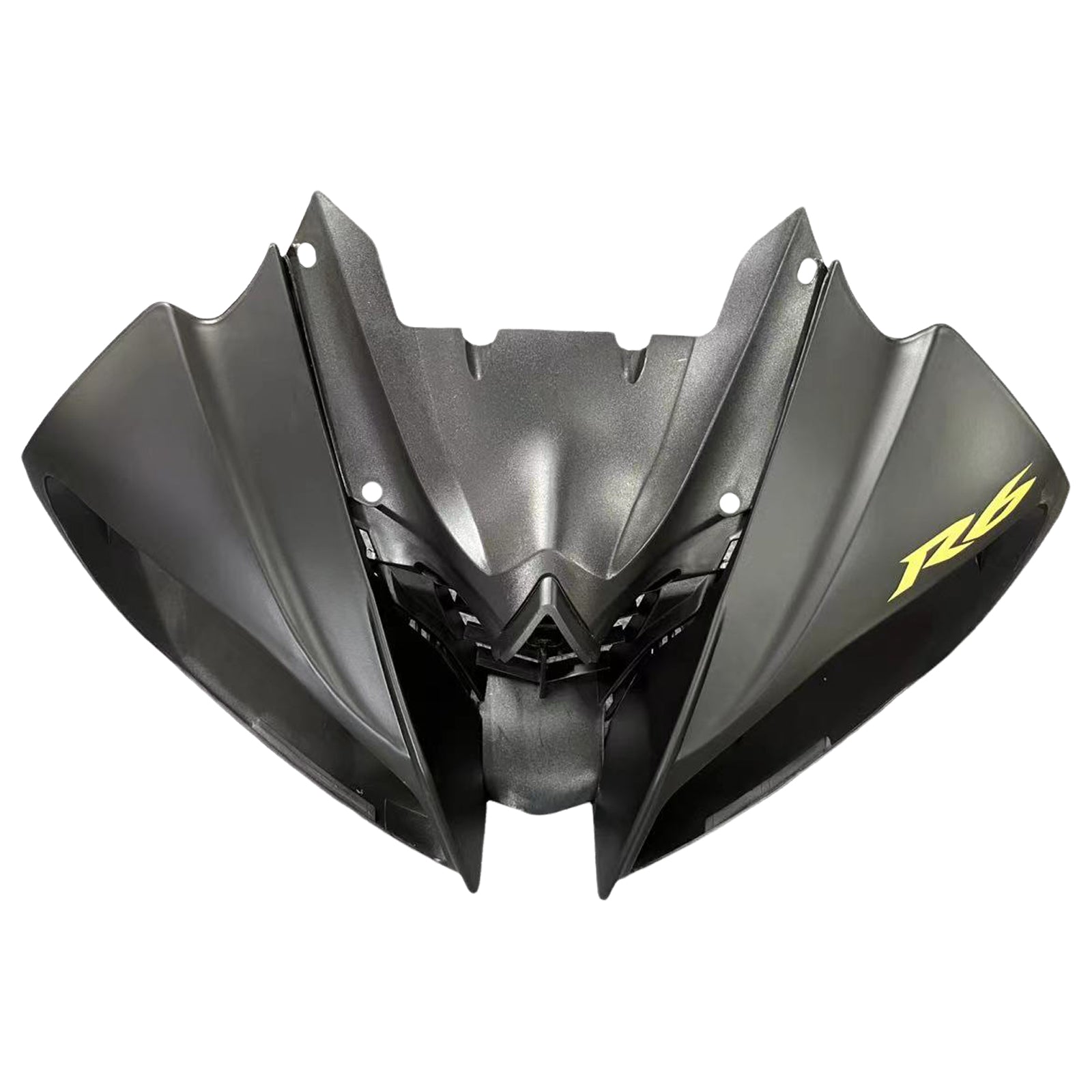 Amotopart Yamaha YZF 600 R6 2008-2016 Black Fairing Kit