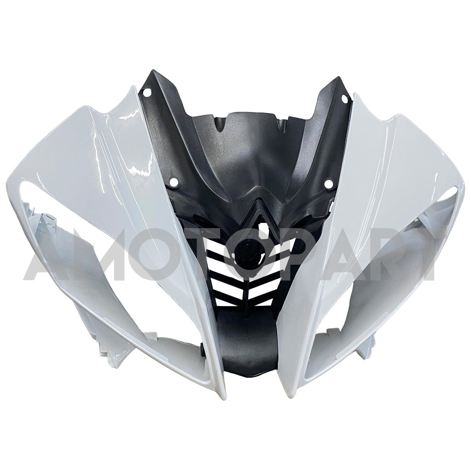 Amotopart Yamaha YZF 600 R6 2008-2016 White Fairing Kit