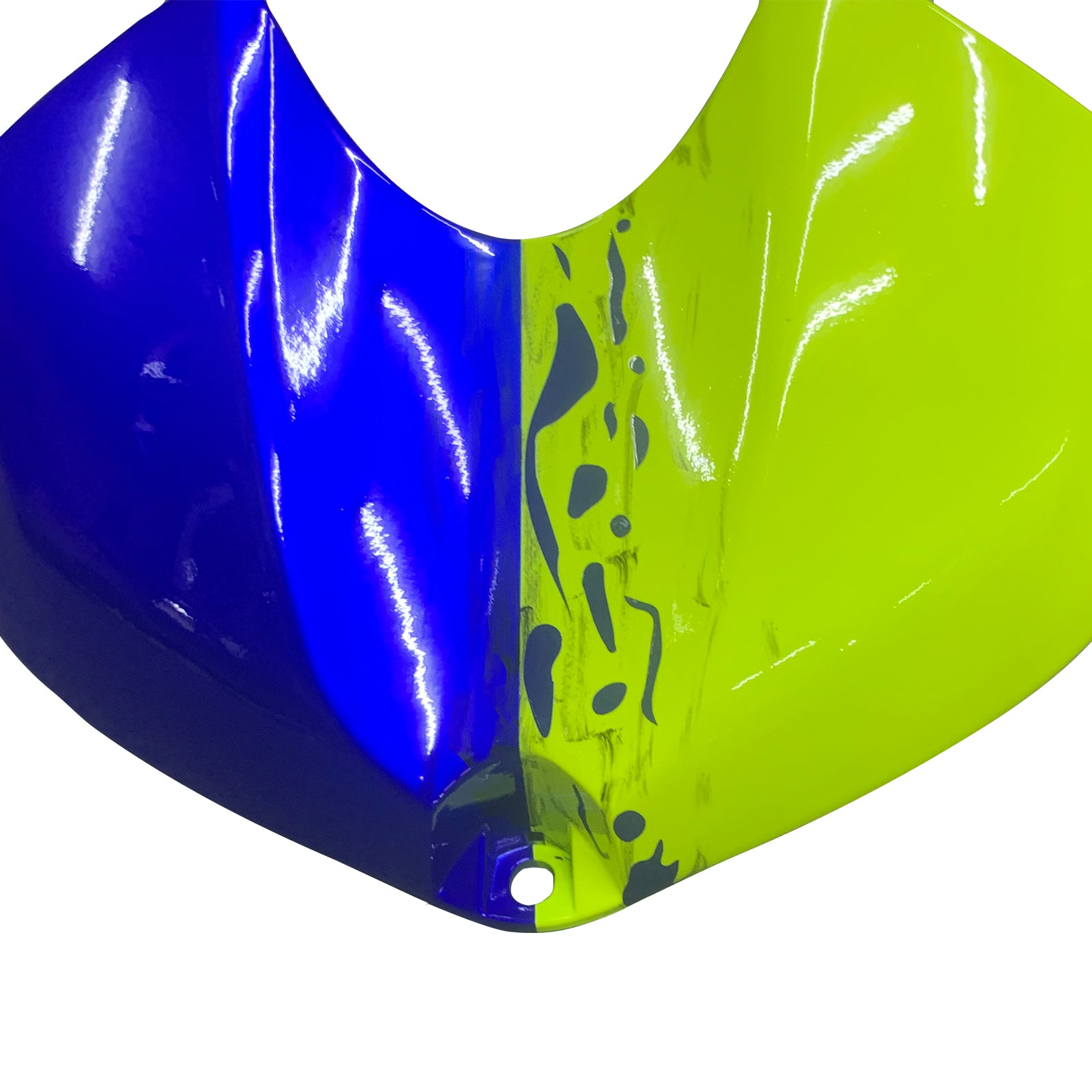 Amotopart Yamaha YZF 600 R6 2008-2016 Bleu & Kit de carénage jaune