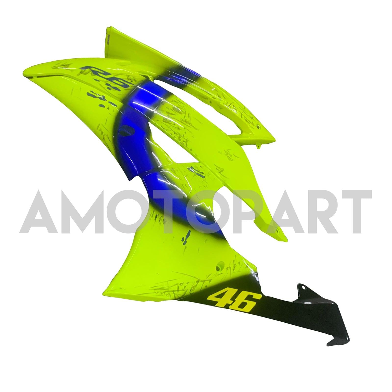 Amotopart Yamaha YZF 600 R6 2008-2016 Blue & Yellow Fairing Kit