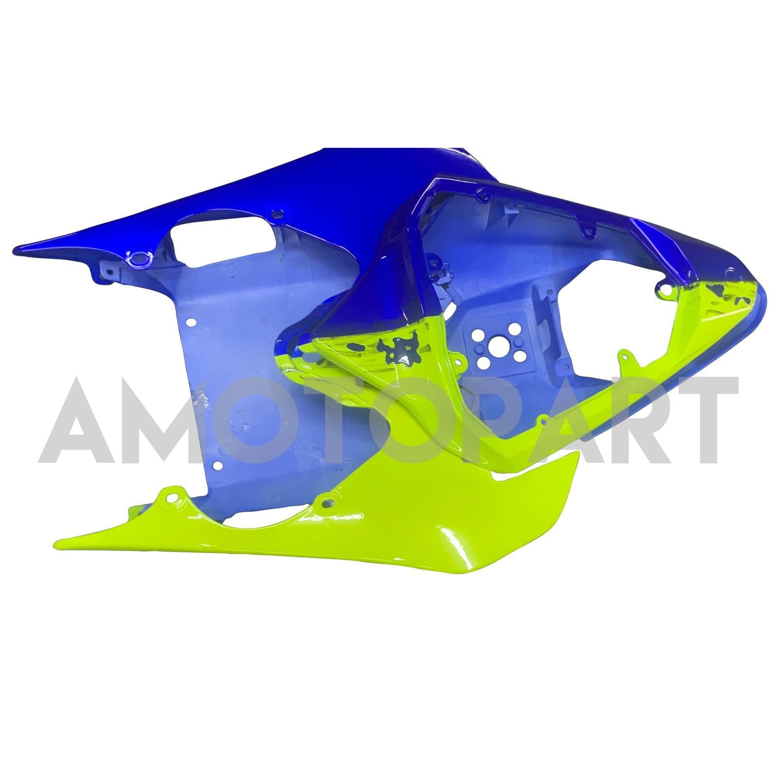 Amotopart Yamaha YZF 600 R6 2008-2016 Blue & Yellow Fairing Kit