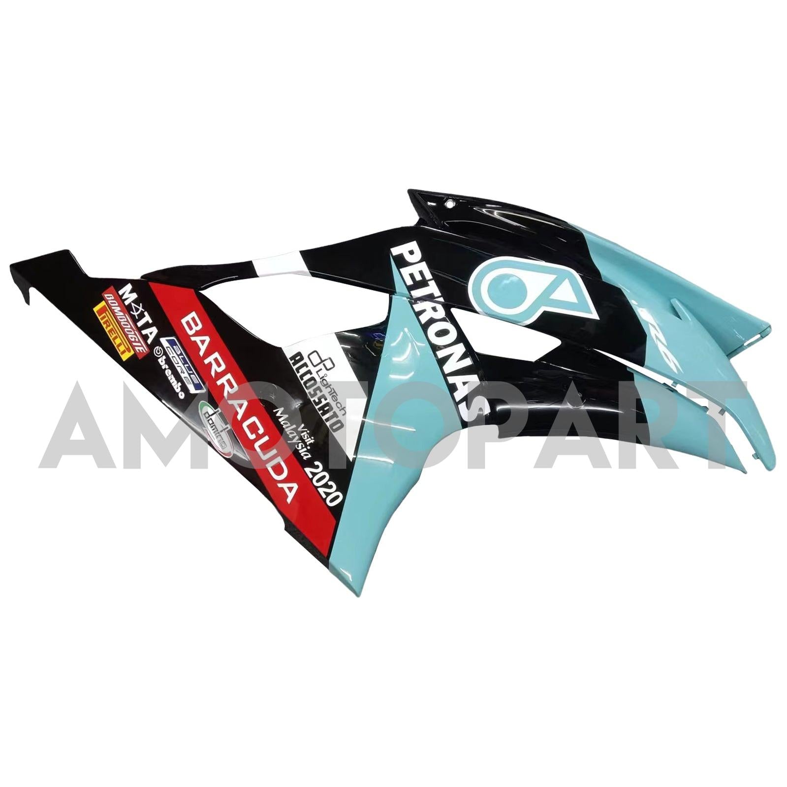 Amotopart Yamaha YZF 600 R6 2008-2016 Blue&Black Petronas Fairing Kit