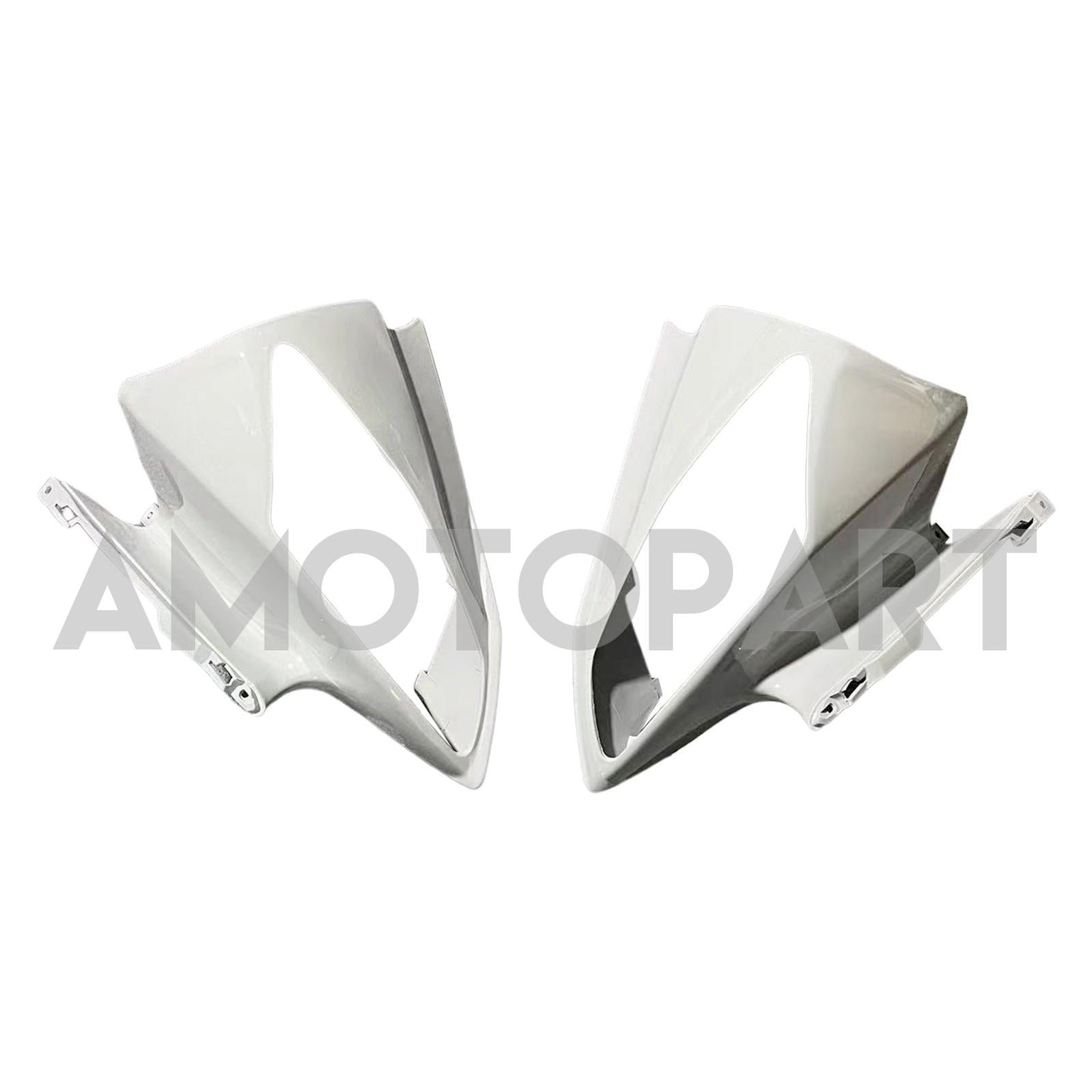 Amotopart 2008-2016 Yamaha YZF 600 R6 White & Black Styl3 Fairing Kit