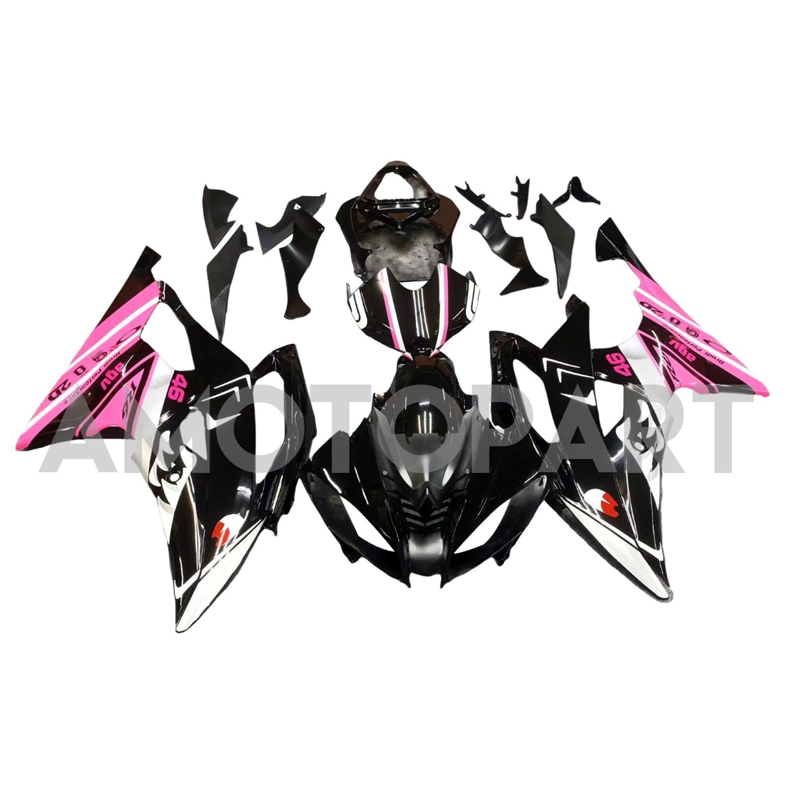 Amotopart 2008-2016 Yamaha YZF 600 R6 Fairing Kit Collection One