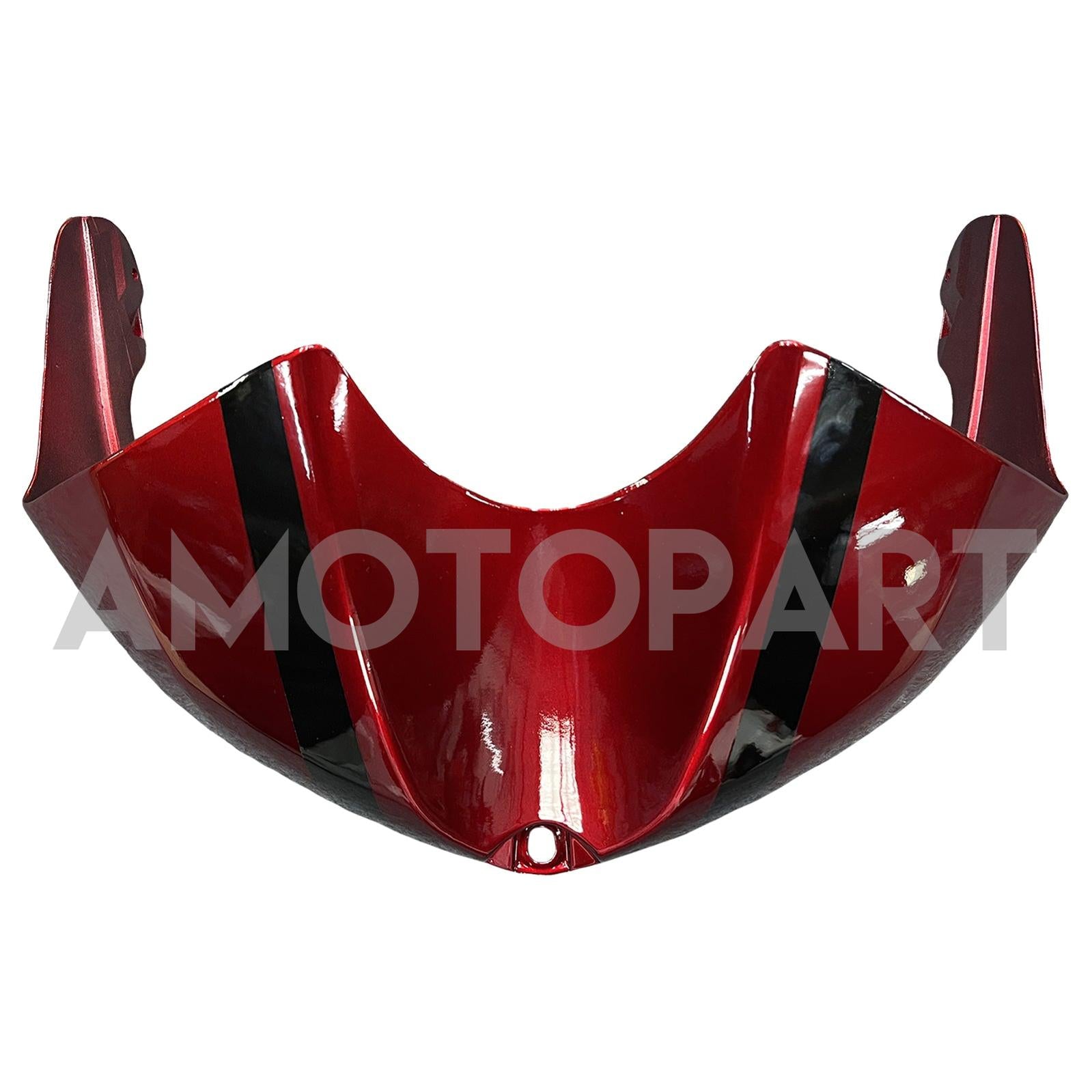 Amotopart 2008-2016 Yamaha YZF 600 R6 Gloss Red & Black Fairing Kit