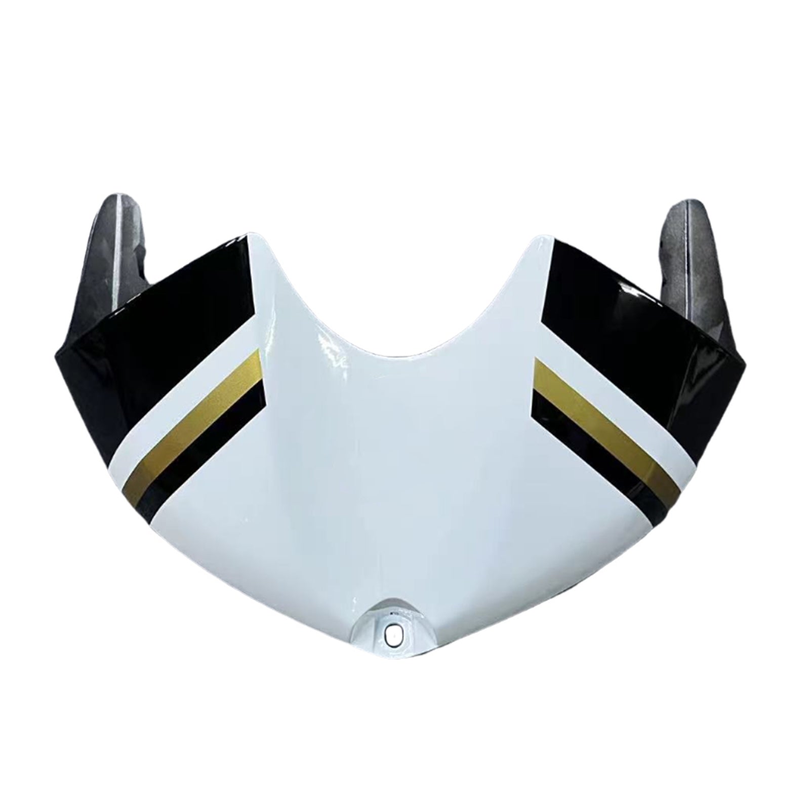 Amotopart 2008-2016 Yamaha YZF 600 R6 White&Black Style2 Fairing Kit