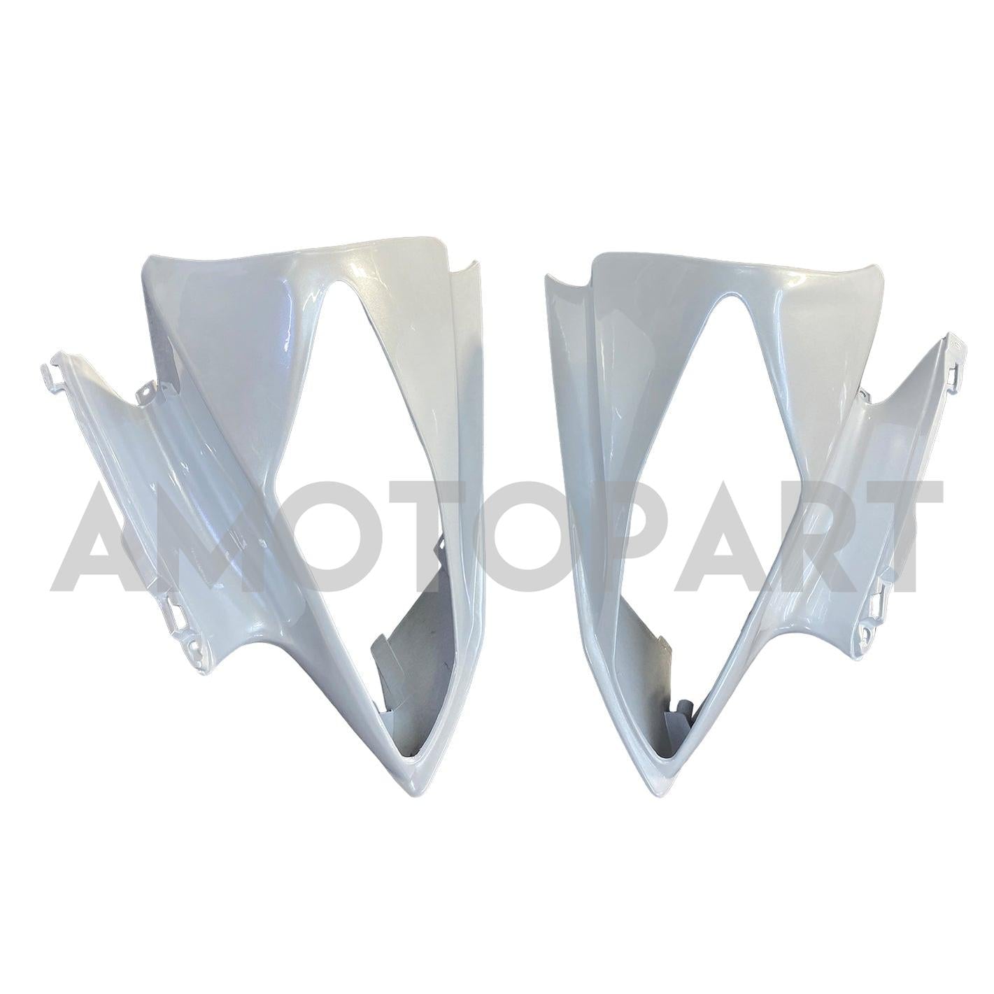 Amotopart 2008-2016 Yamaha YZF 600 R6 Silver&White Fairing Kit