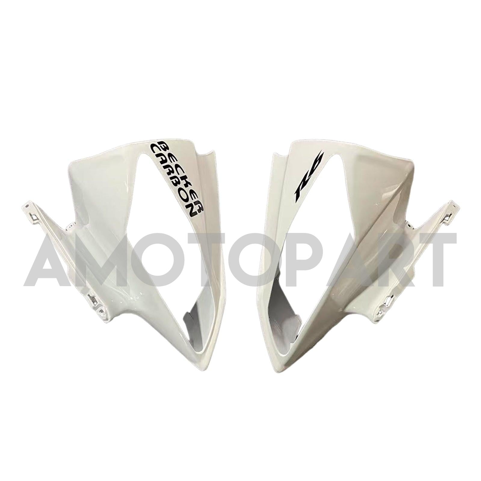 Amotopart Yamaha YZF 600 R6 2008-2016 Blue & Black Style4 Fairing Kit