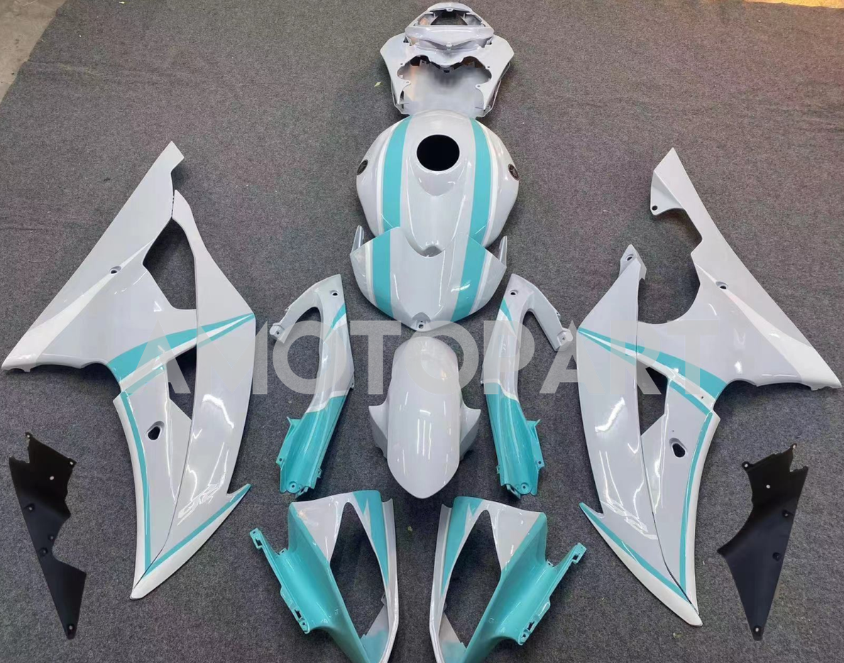 Amotopart 2008-2016 Yamaha YZF 600 R6 Fairing Kit Collection Two