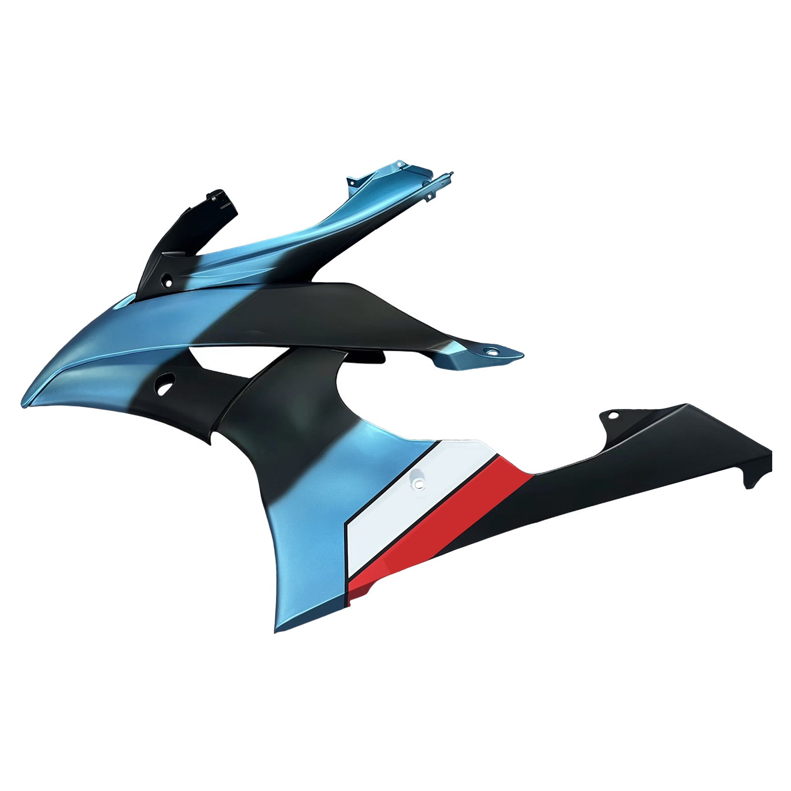 Amotopart 2008-2016 ヤマハ YZF 600 R6 ブルー&ブラック パトロナス フェアリングキット
