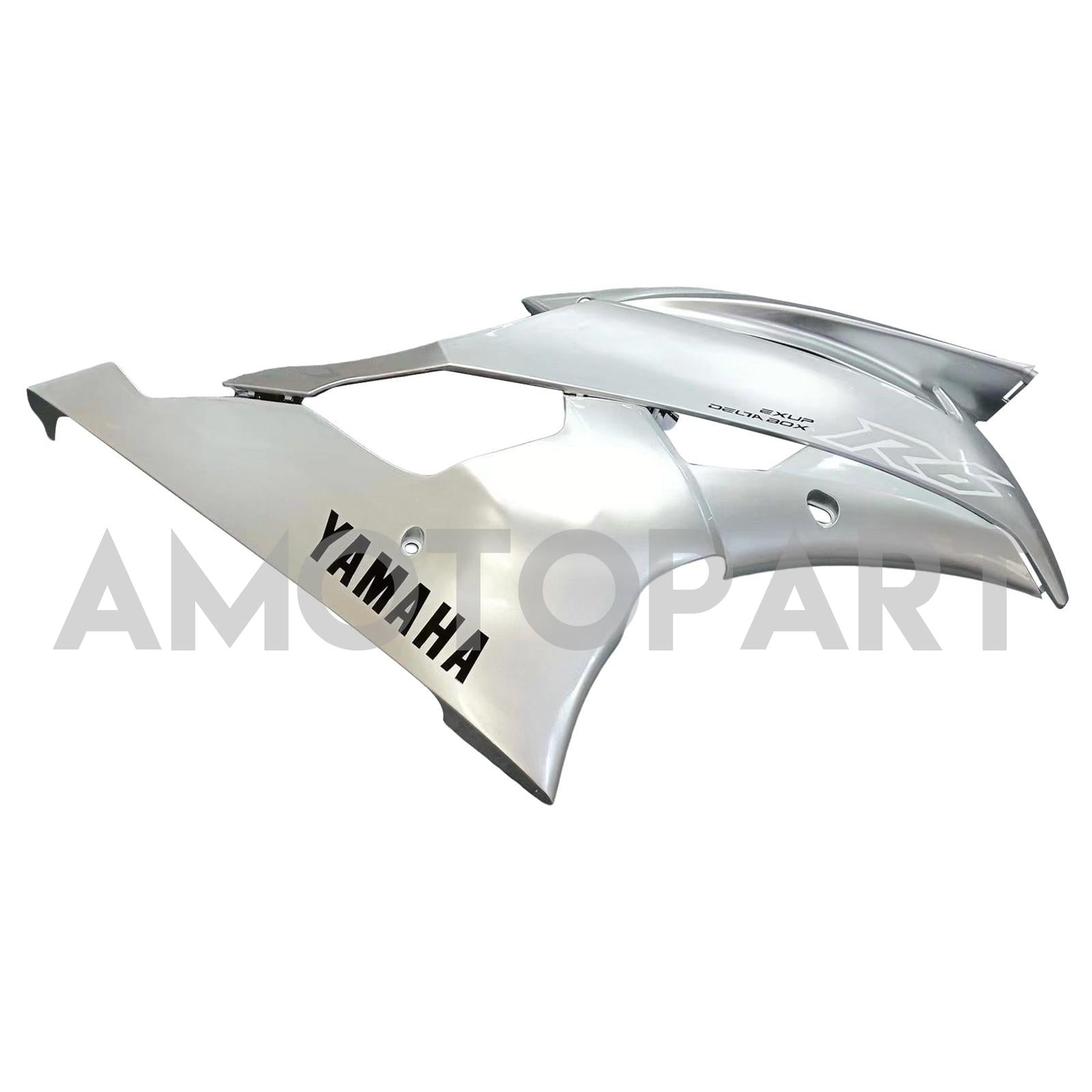 Amotopart 2008-2016 Yamaha Yzf 600 R6 Kit de carénage en argent