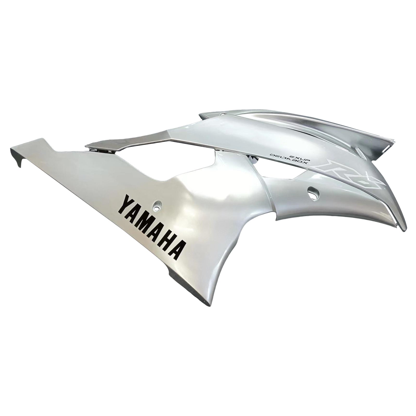 Amotopart 2008-2016 Yamaha YZF 600 R6 Silver Fairing Kit