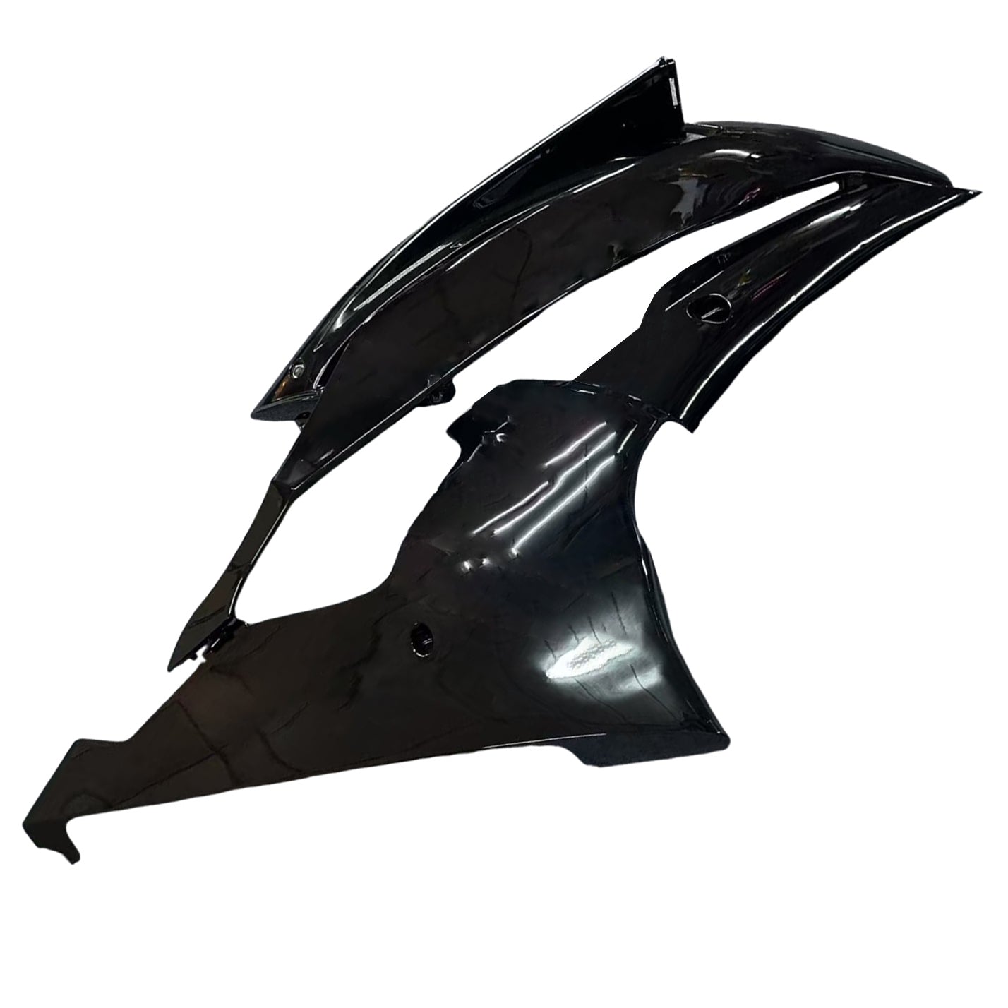 Amotopart 2008-2016 Yamaha YZF 600 R6 Gloss Black Petronas Fairing Kit