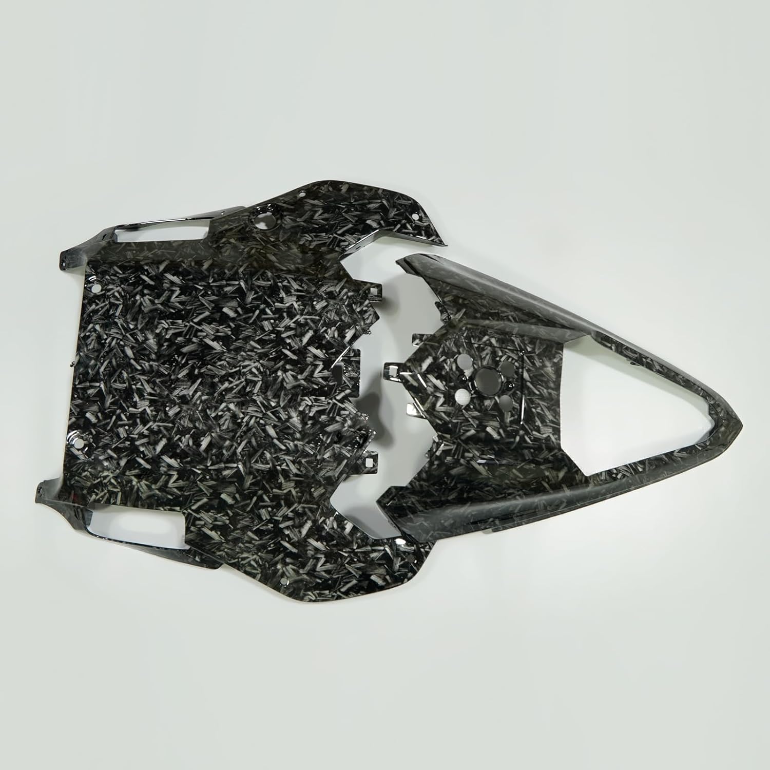 Amotopart 2008-2016 Yamaha YZF 600 R6 Forged Carbon Fiber Pattern Fairing Kit