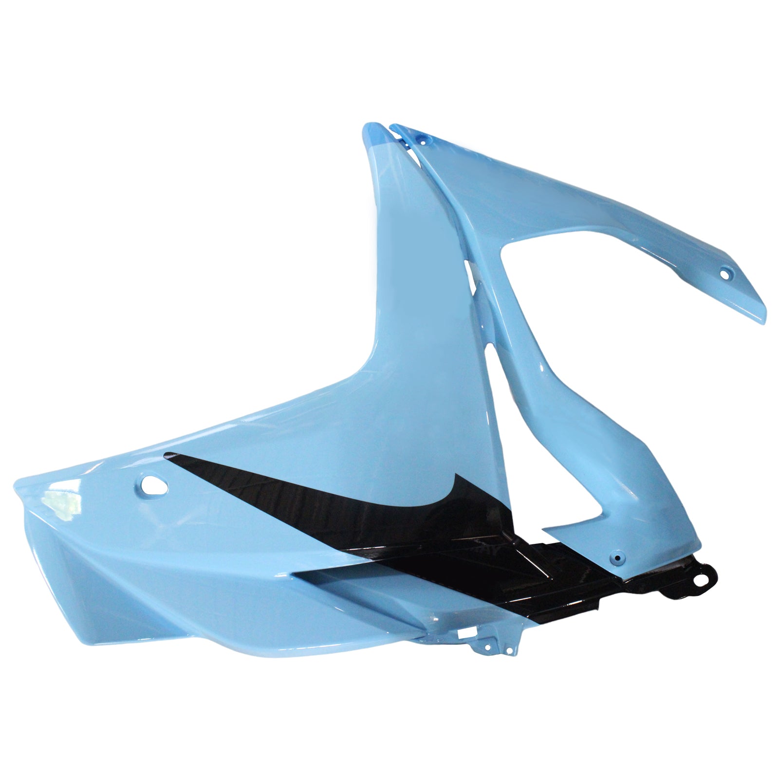 Amotopart フェアリングキット ヤマハ 2014-2018 YZF R3 & 2015-2017 YZF R25 ブラック ブルー フェアリングキット