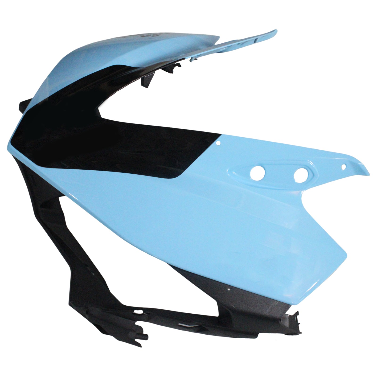 Amotopart フェアリングキット ヤマハ 2014-2018 YZF R3 & 2015-2017 YZF R25 ブラック ブルー フェアリングキット