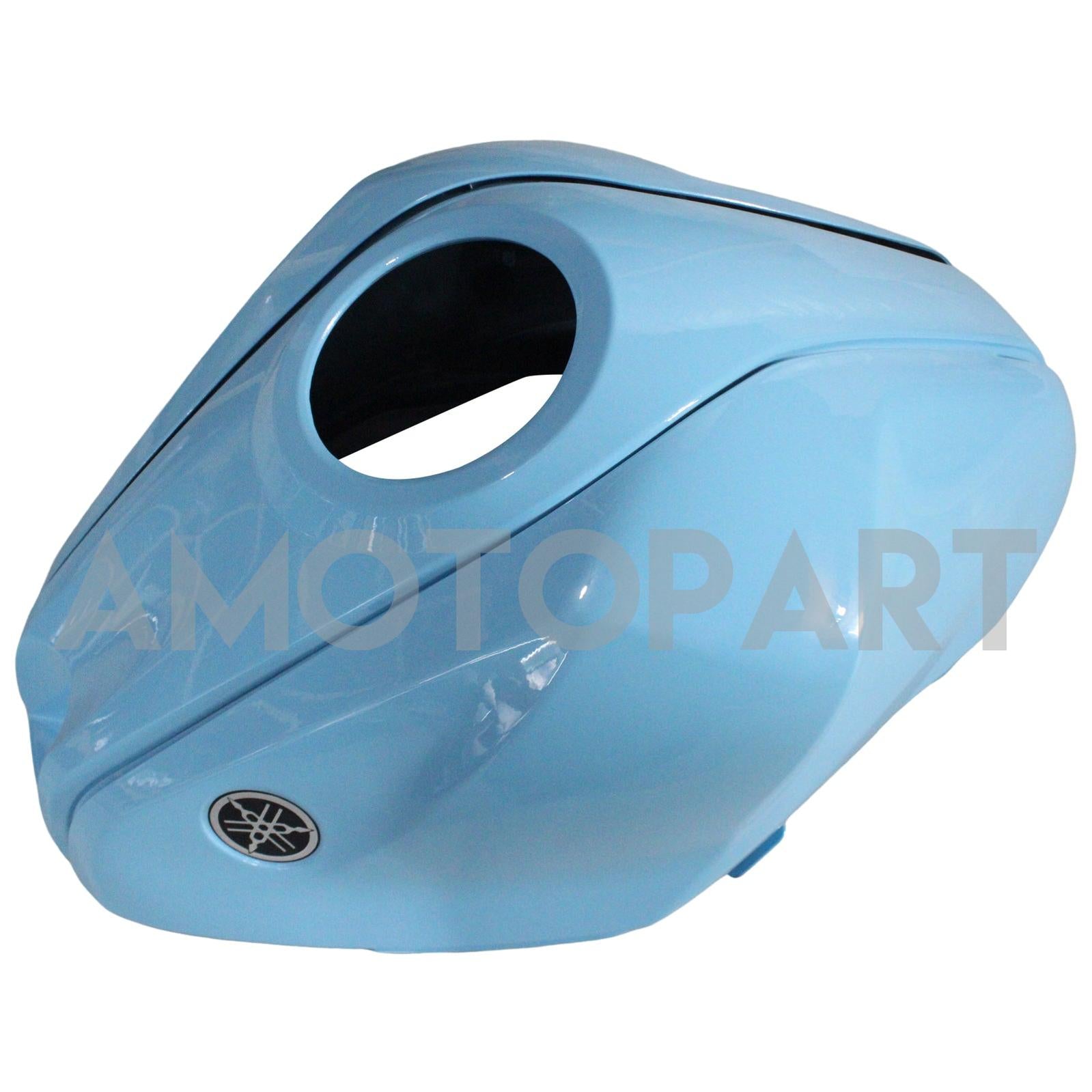 Amotopart Verkleidungskit Yamaha 2014-2018 YZF R3 & 2015–2017 YZF R25 Schwarz-Blau-Verkleidungssatz