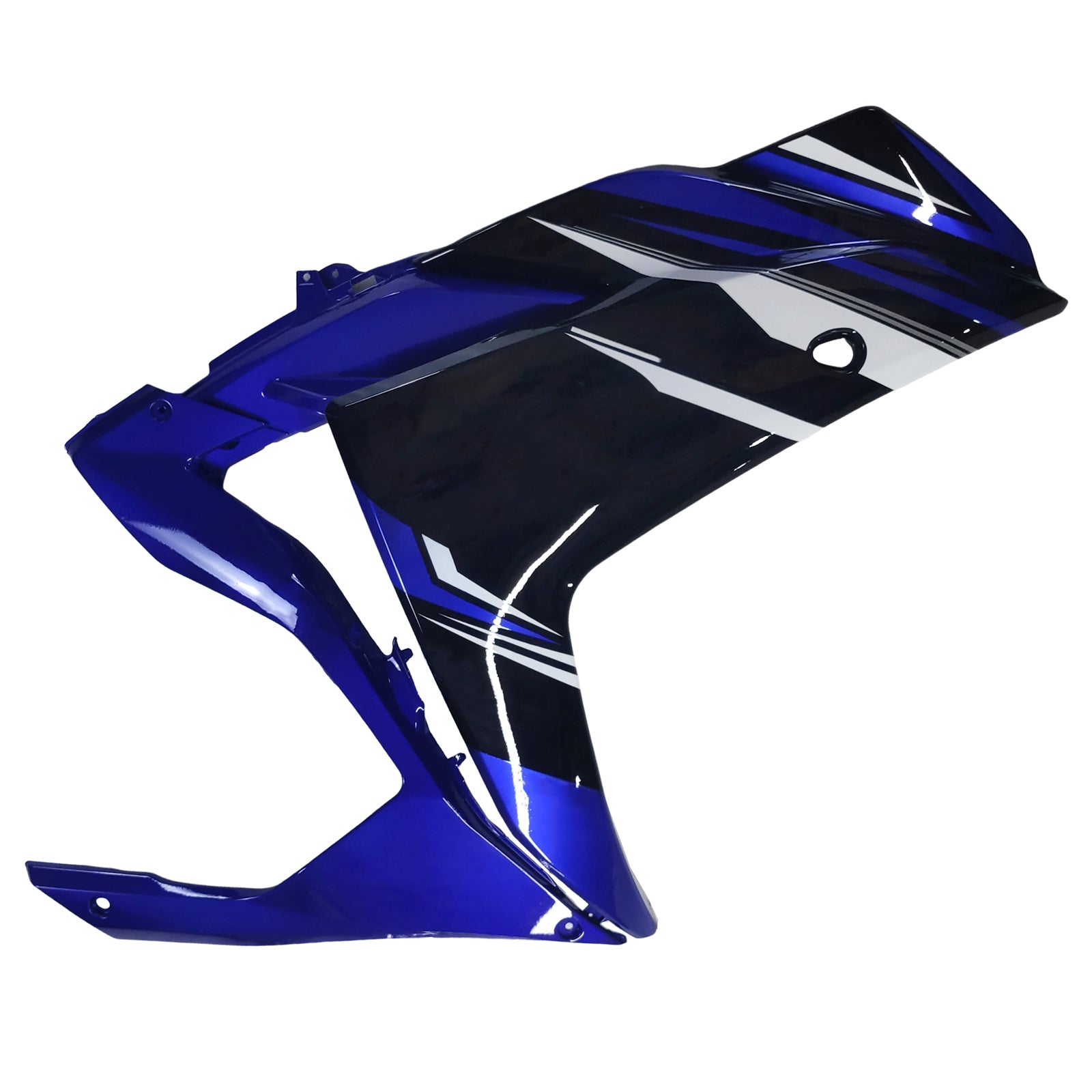 Amotopart Fairing Kit Yamaha 2014-2018 YZF R3 & 2015-2017 YZF R25 Black Blue Fairing Kit