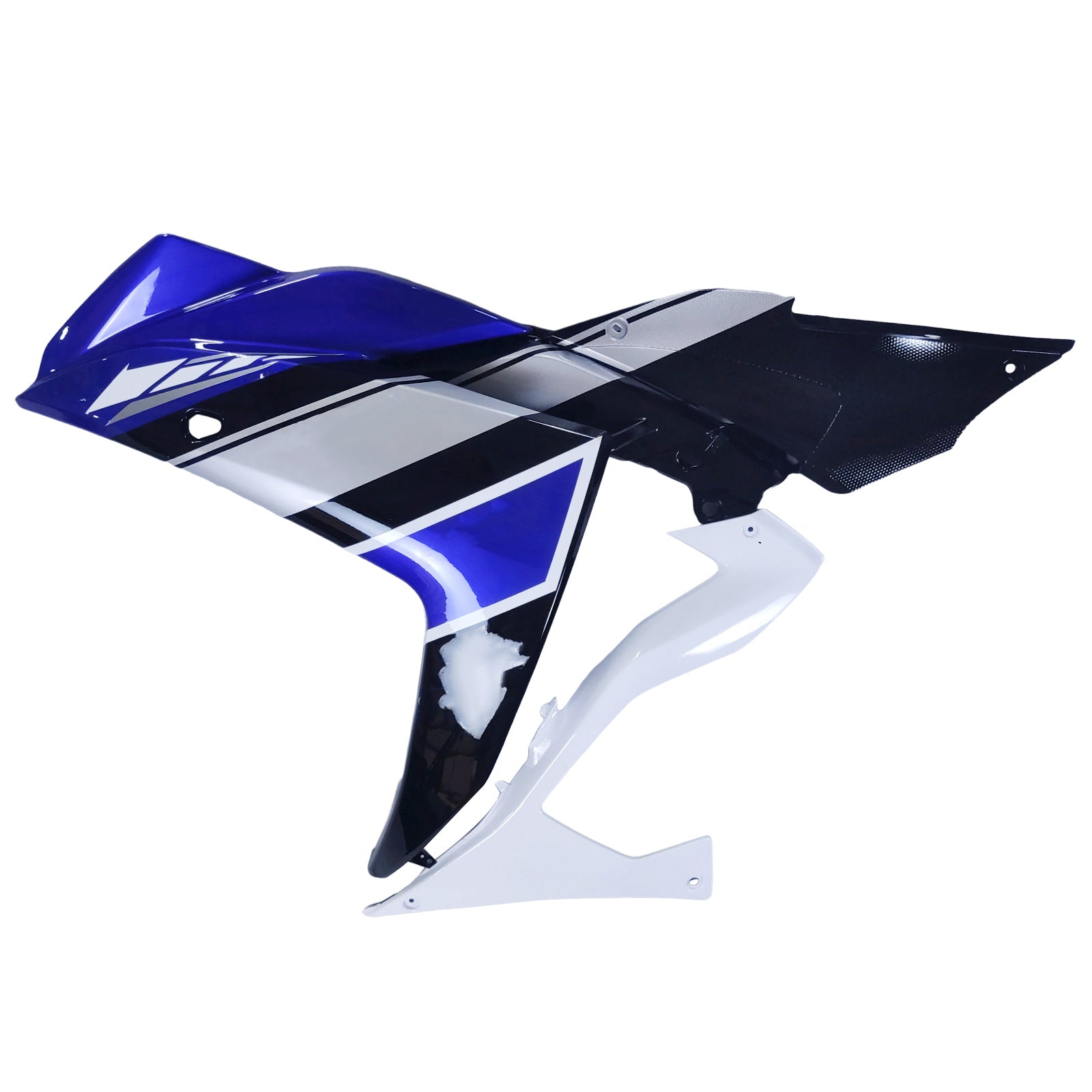 Amotopart kapotáž Yamaha 2014-2018 YZF R3 & 2015-2017 YZF R25 Blue White Realing Kit