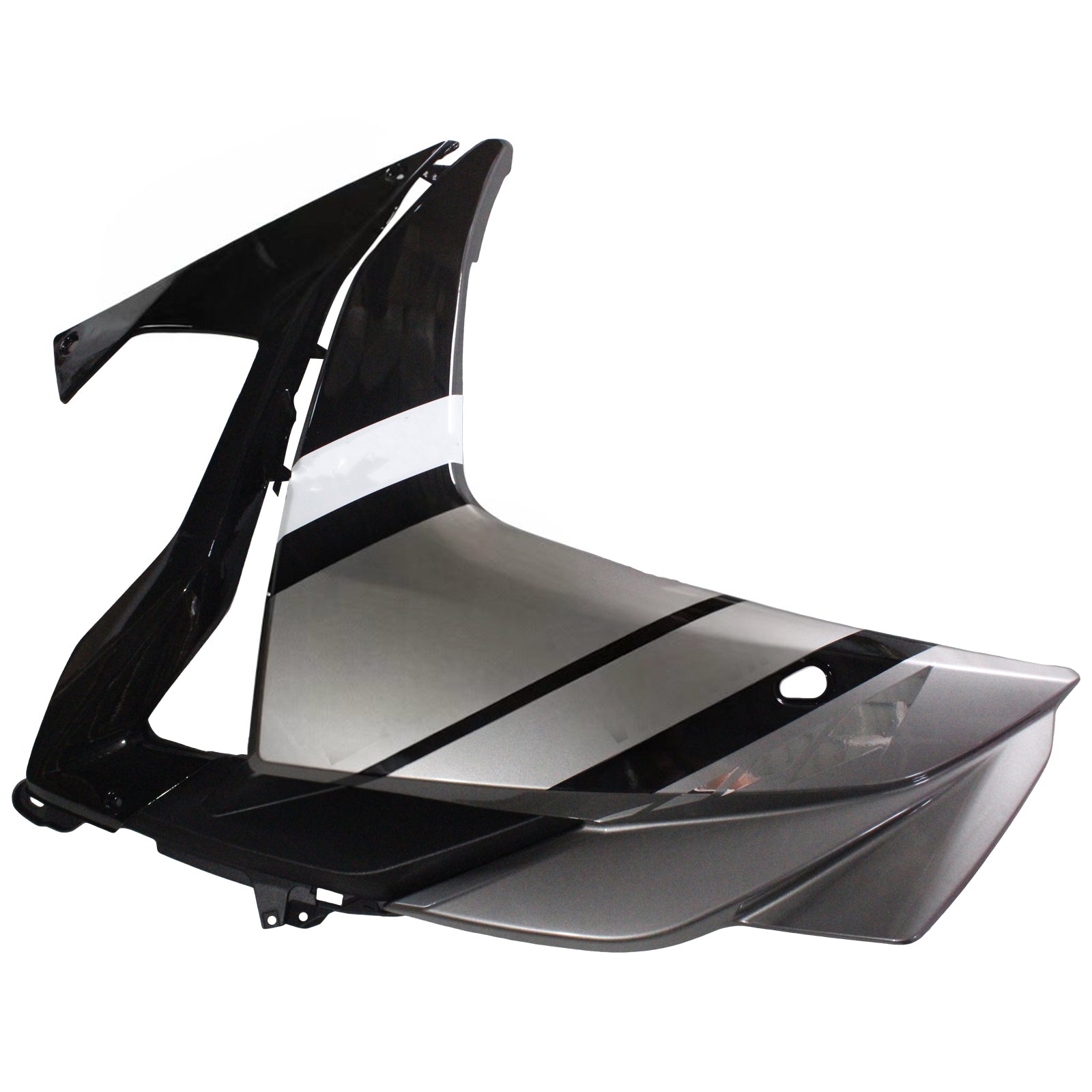 Amotopart Fairing Kit Yamaha 2014-2018 YZF R3 & 2015-2017 YZF R25 SLIVER Black Fairing Kit