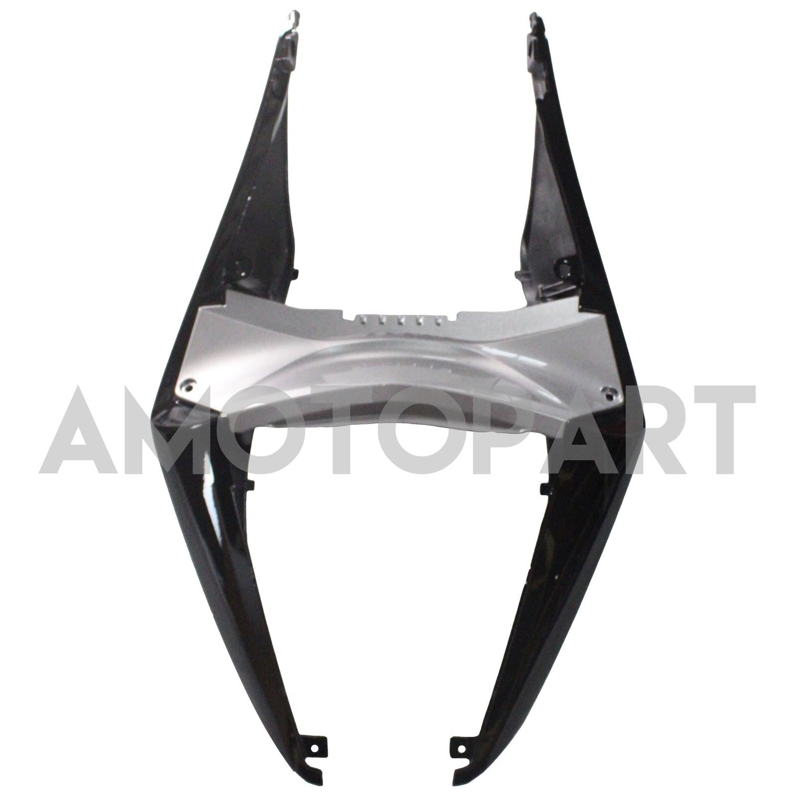 Amotopart Fairing Kit Yamaha 2014-2018 YZF R3 & 2015-2017 YZF R25 Sliver Black Fairing Kit