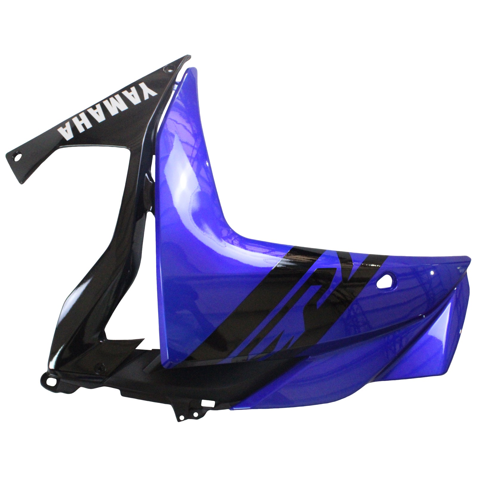 Amotopart Fairing Kit Yamaha 2014-2018 YZF R3 & 2015-2017 YZF R25 Black Blue Fairing Kit