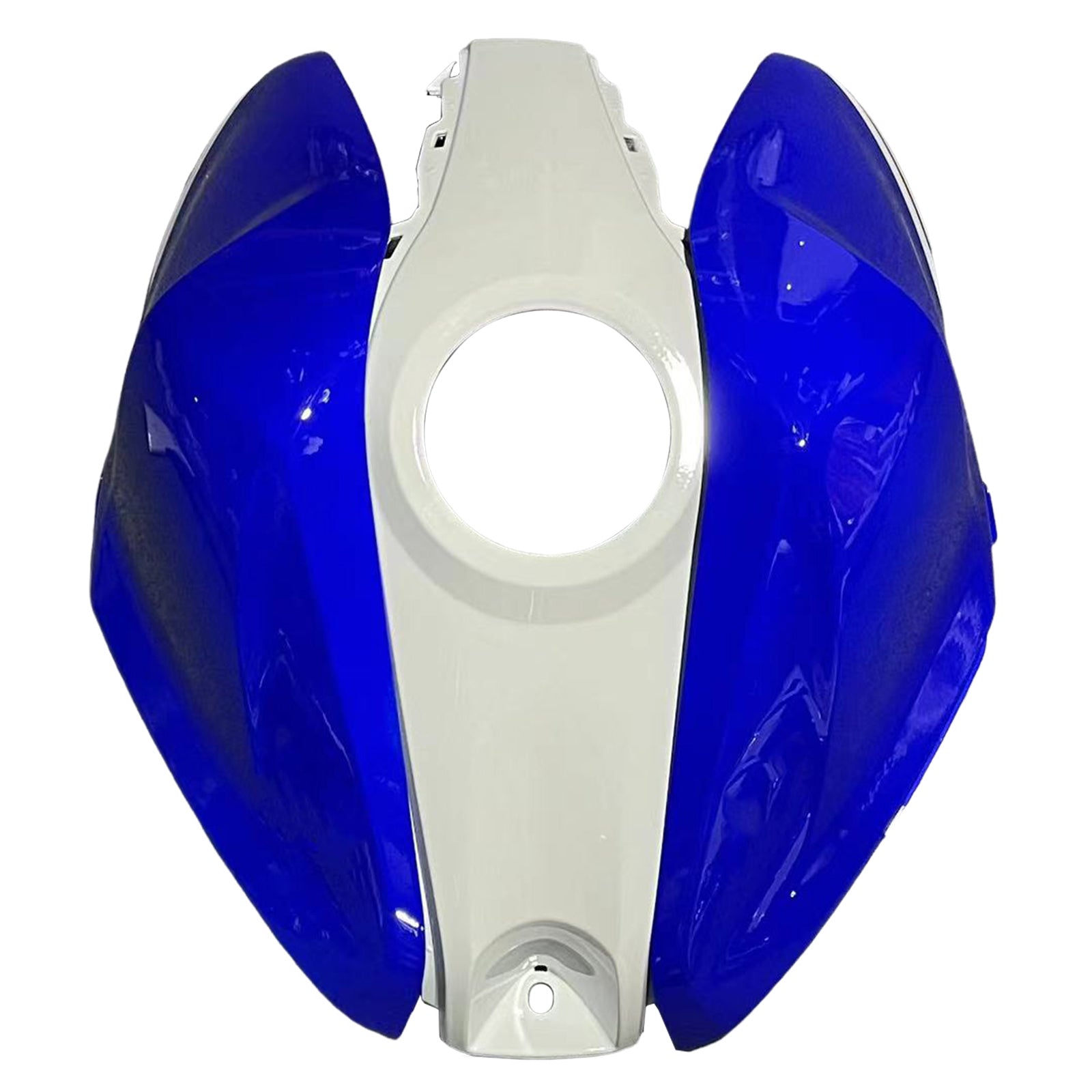 Amotopart Fairing Kit Yamaha 2014-2018 YZF R3 & 2015-2017 YZF R25 Blue Mix White Fairing Kit