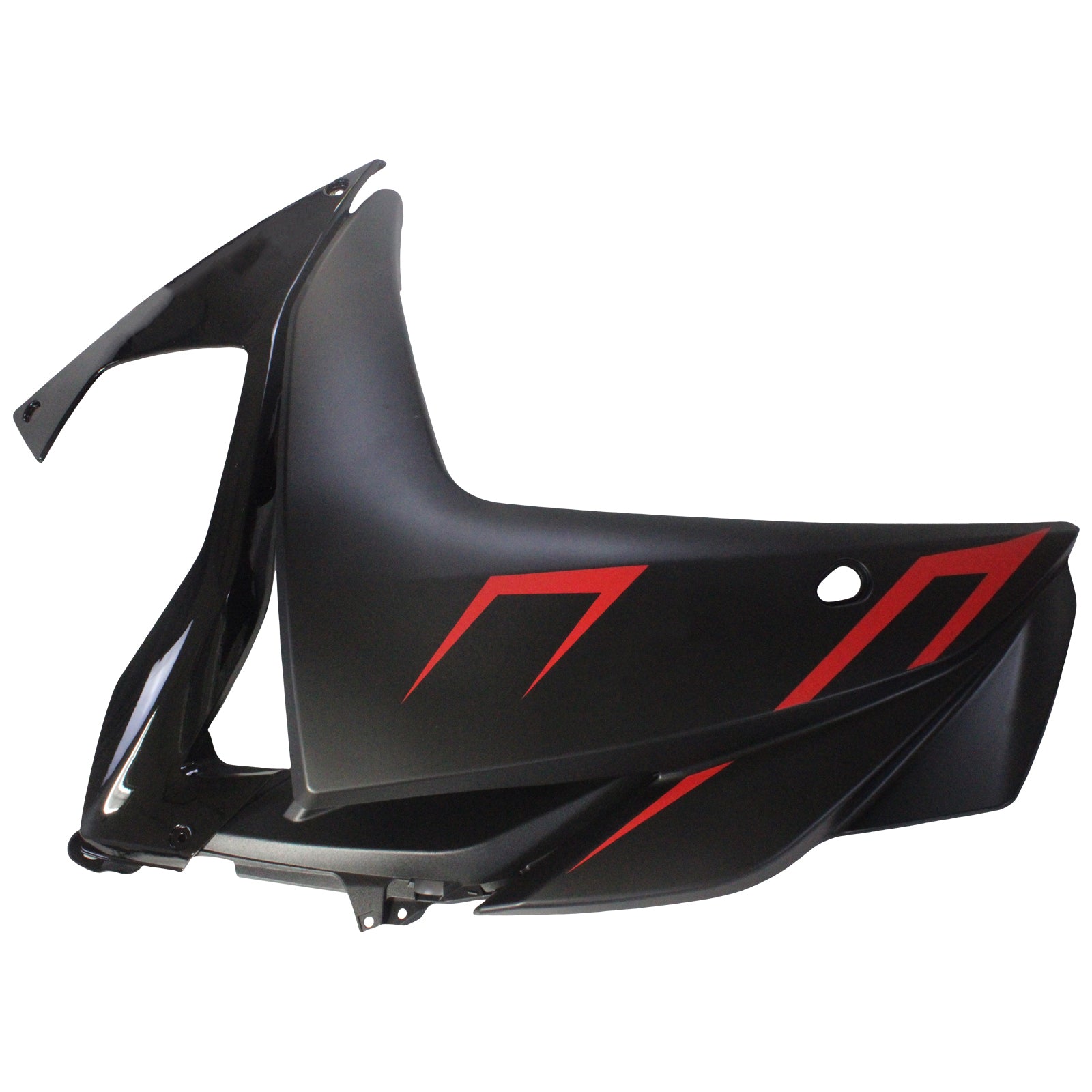 Kit de carénage Amotopart pour Yamaha YZF R3 2014-2018 & Kit de carénage noir et rouge pour YZF R25 2015-2017