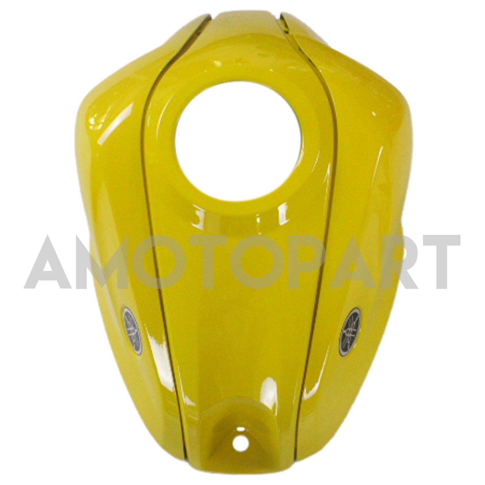 Amotopart Fairing Kit Yamaha 2014-2018 YZF R3 og 2015-2017 YZF R25 Svart gul blanding Fairing Kit