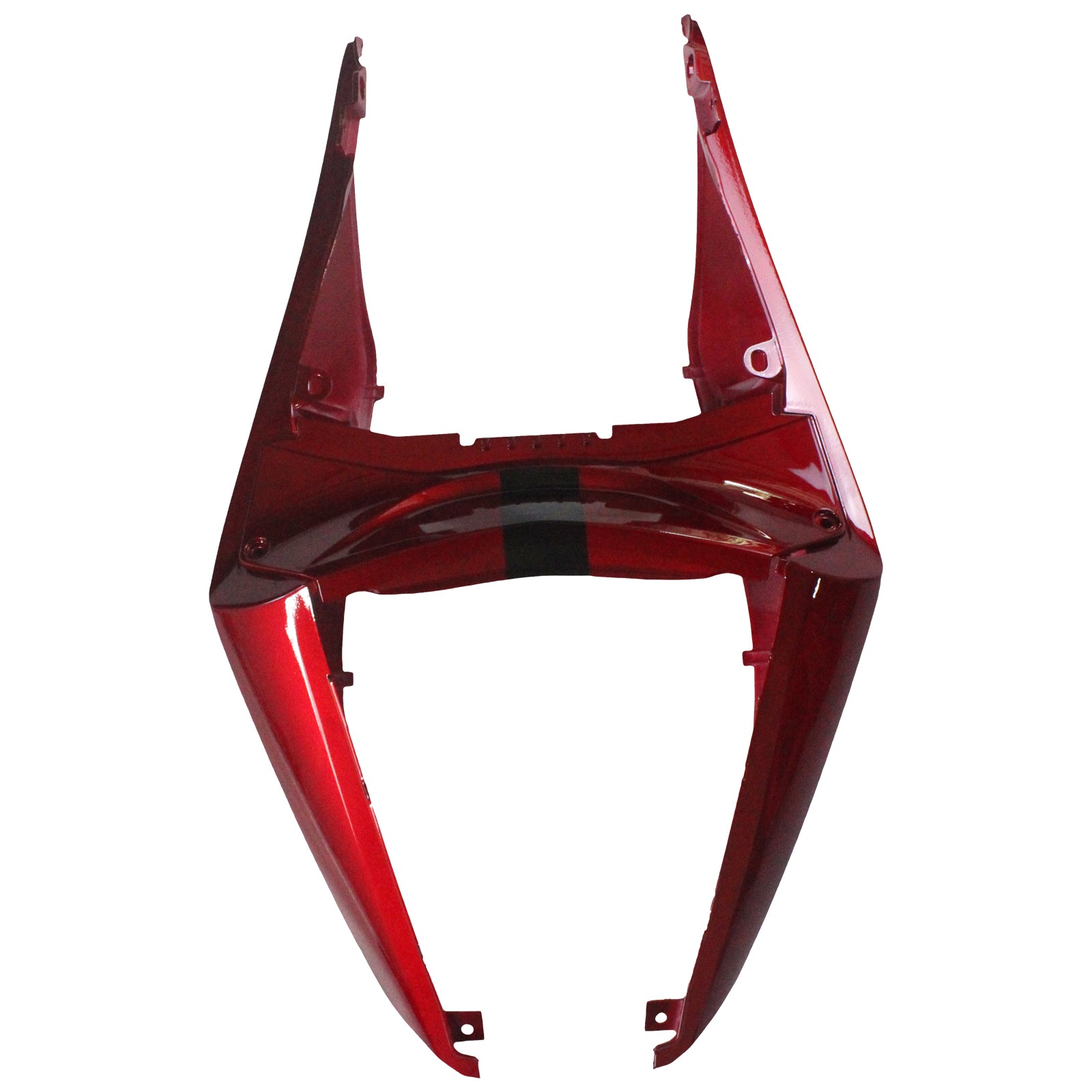 Amotopart Verkleidungsset für Yamaha YZF-R3 2014–2018, R25 2015–2017, Schwarz und Rot, Style1