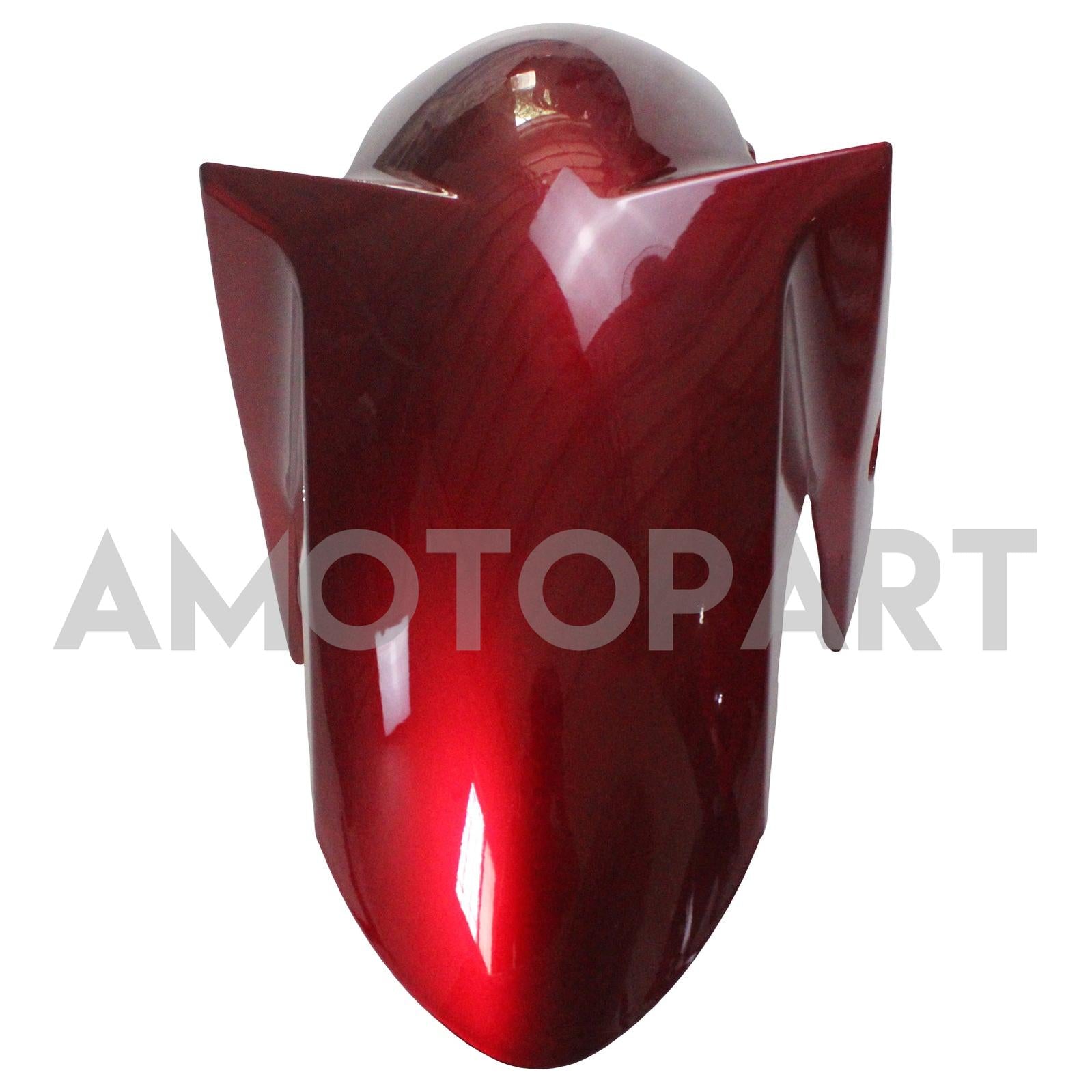 Amotopart Yamaha YZF-R3 2014-2018 R25 2015-2017 Black & Red Style1 Kit de carenagem