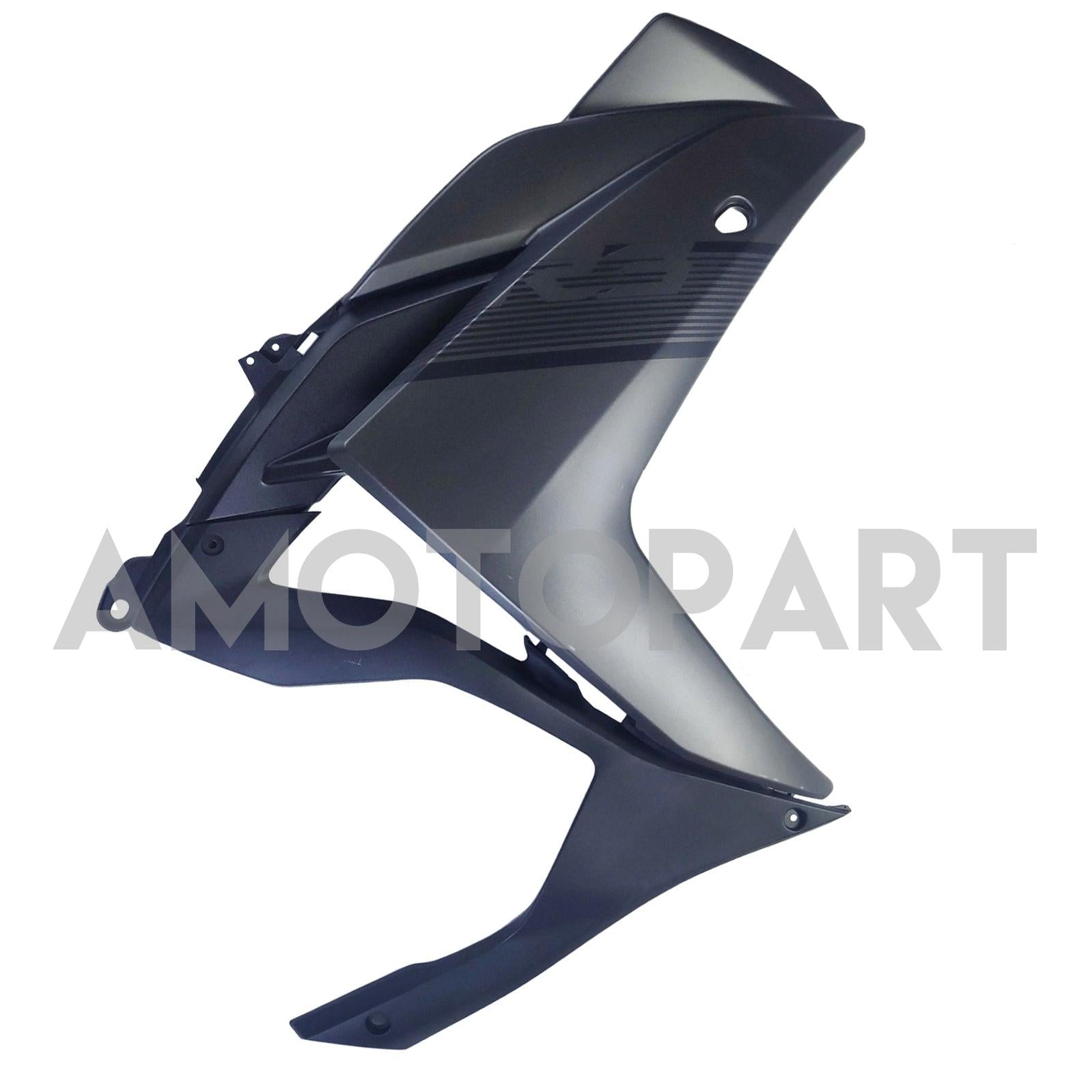 Amotopart Yamaha YZF-R3 2014-2018 R25 2015-2017 Kit de carenagem cinza