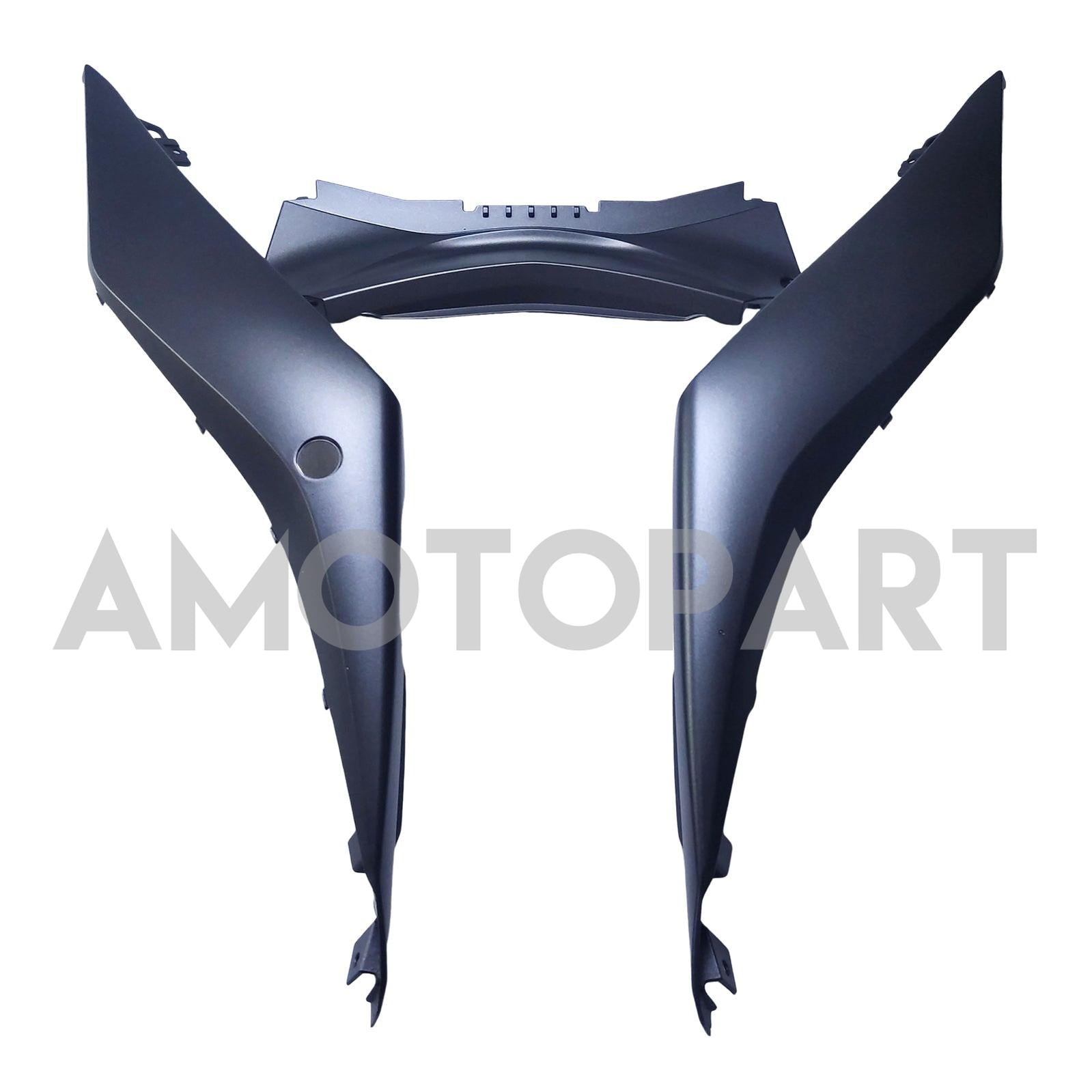 Amotopart Yamaha YZF-R3 2014-2018 R25 2015-2017 Kit de carenagem cinza
