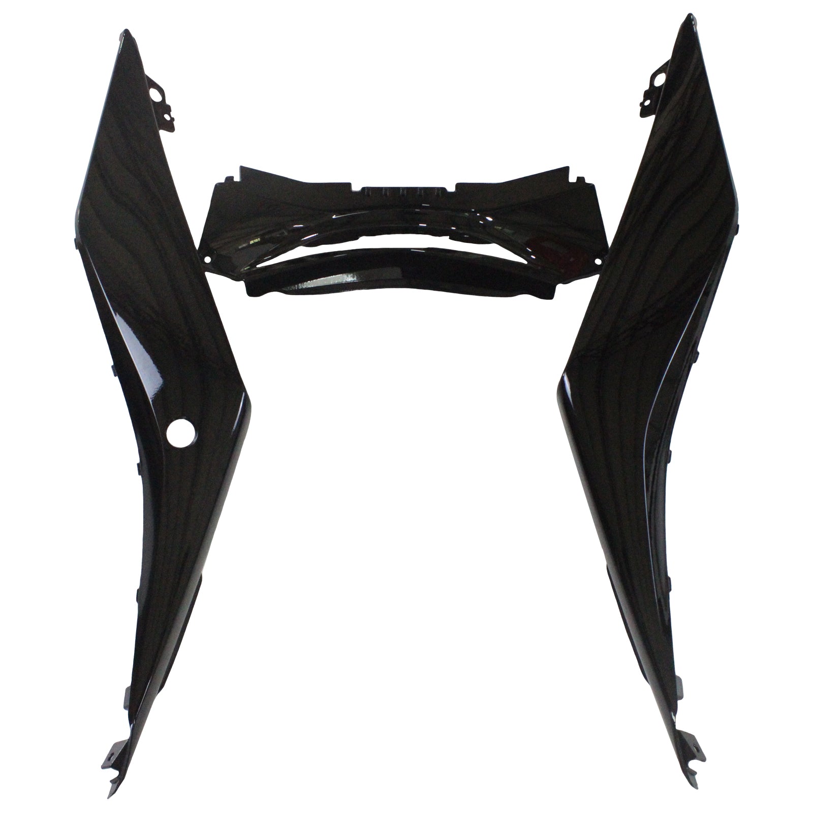 Amotopart Yamaha YZF-R3 2014-2018 R25 2015-2017 Black&Red Style2 Fairing Kit