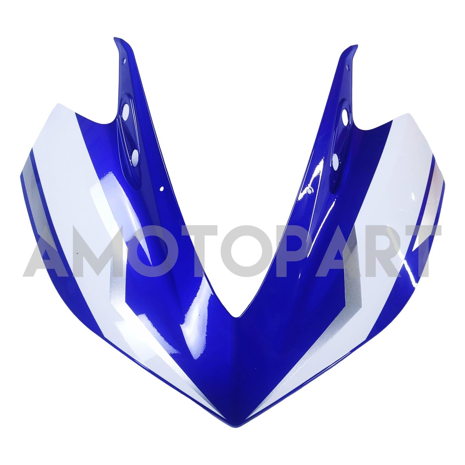 Amotopart Yamaha YZF-R3 2014-2018 R25 2015-2017 Blue&White Fairing Kit