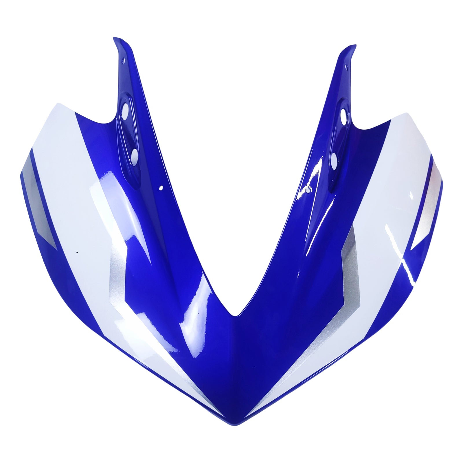 Amotopart Yamaha YZF-R3 2014-2018 R25 2015-2017 Zestaw Blue & White Fairing