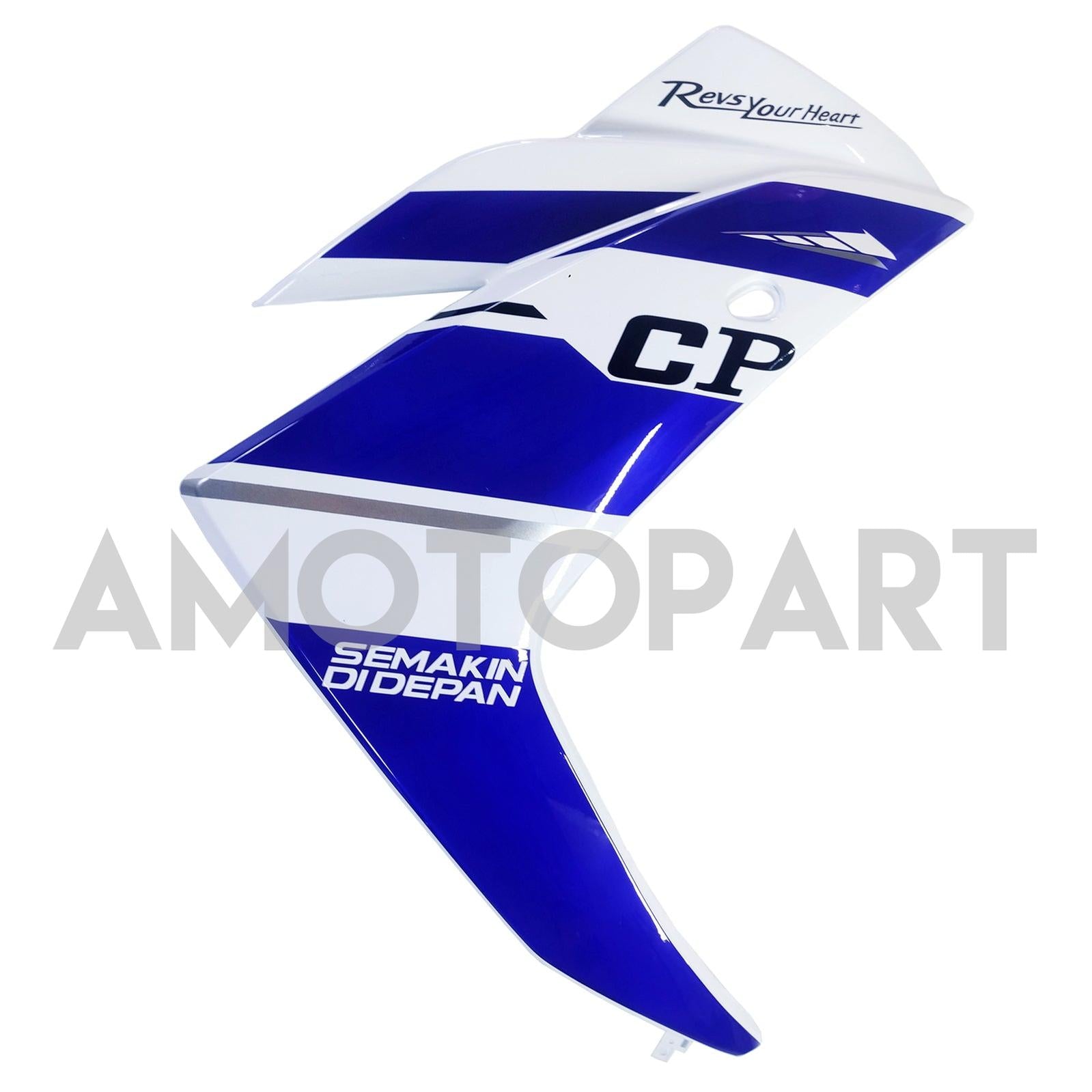 Amotopart Yamaha YZF-R3 2014-2018 R25 2015-2017 Blue&White Fairing Kit