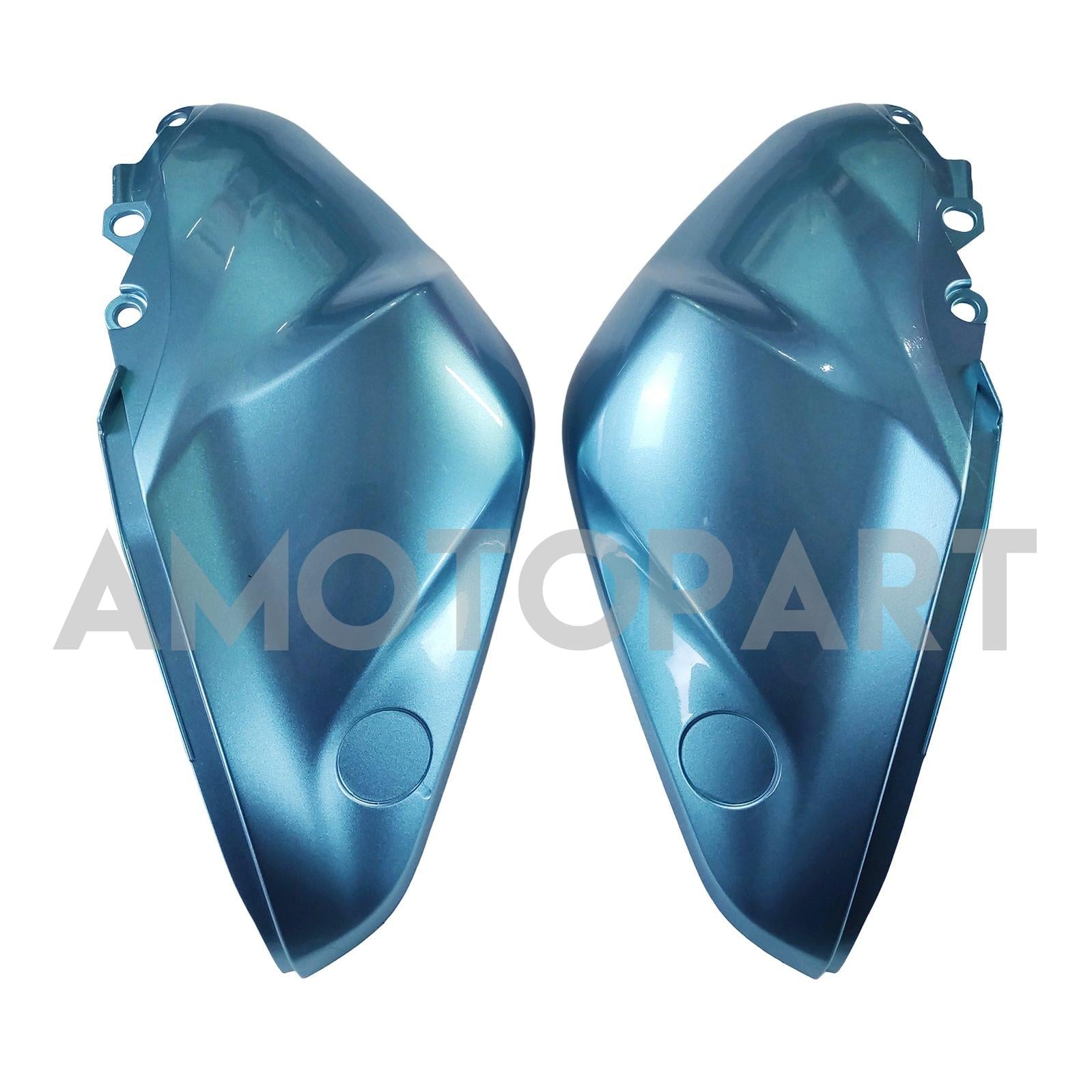 Amotopart Yamaha YZF-R3 2014-2018 R25 2015-2017 Kit de carenagem azul claro