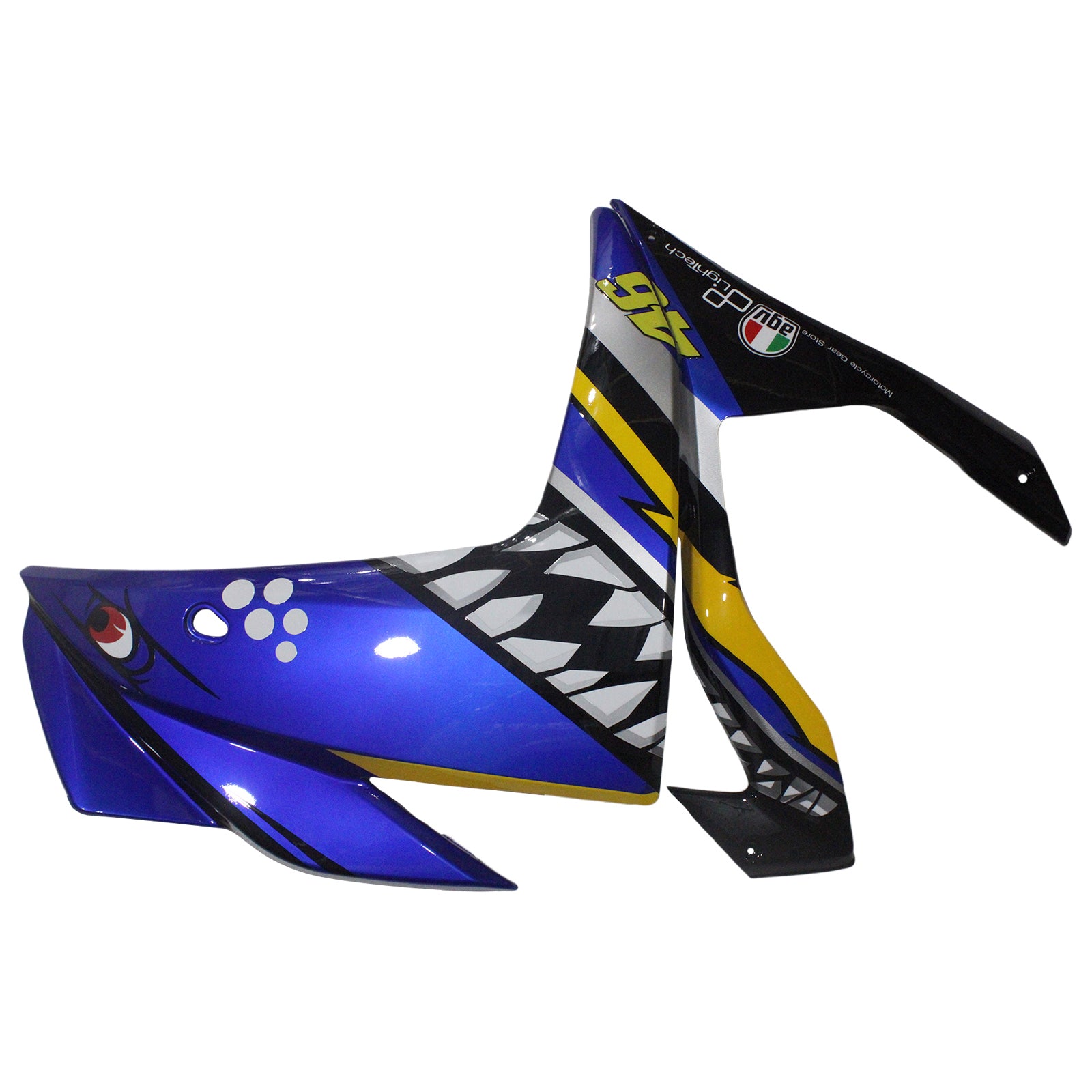 Amotopart YZF-R3 2014-2018 R25 2015-2017 Yamaha Blue&Yellow Style3 Fairing Kit