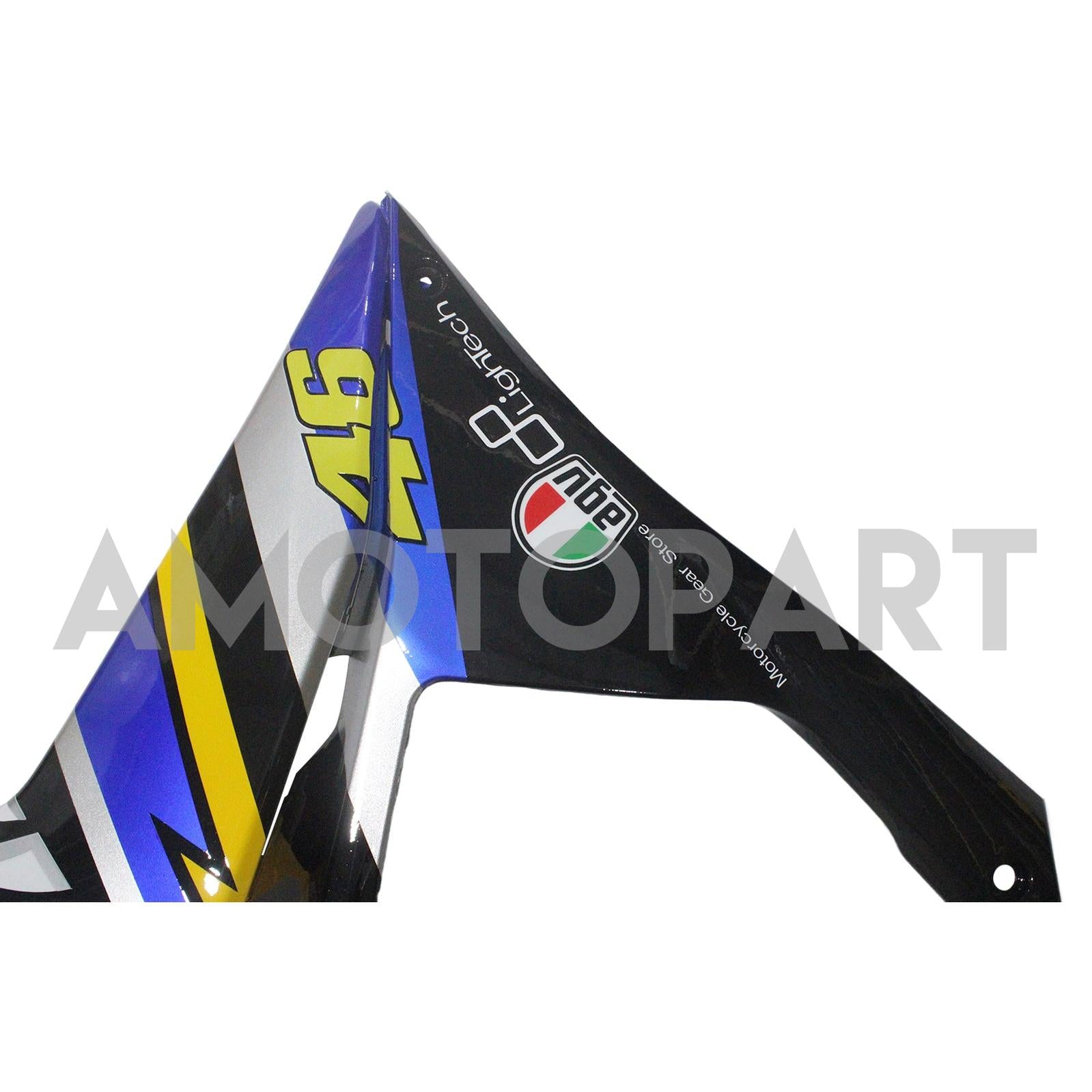 AMOTOTART YZF-R3 2014-2018 R25 2015-2017 Yamaha Blue & Yellow Style3 Kit de carenagem