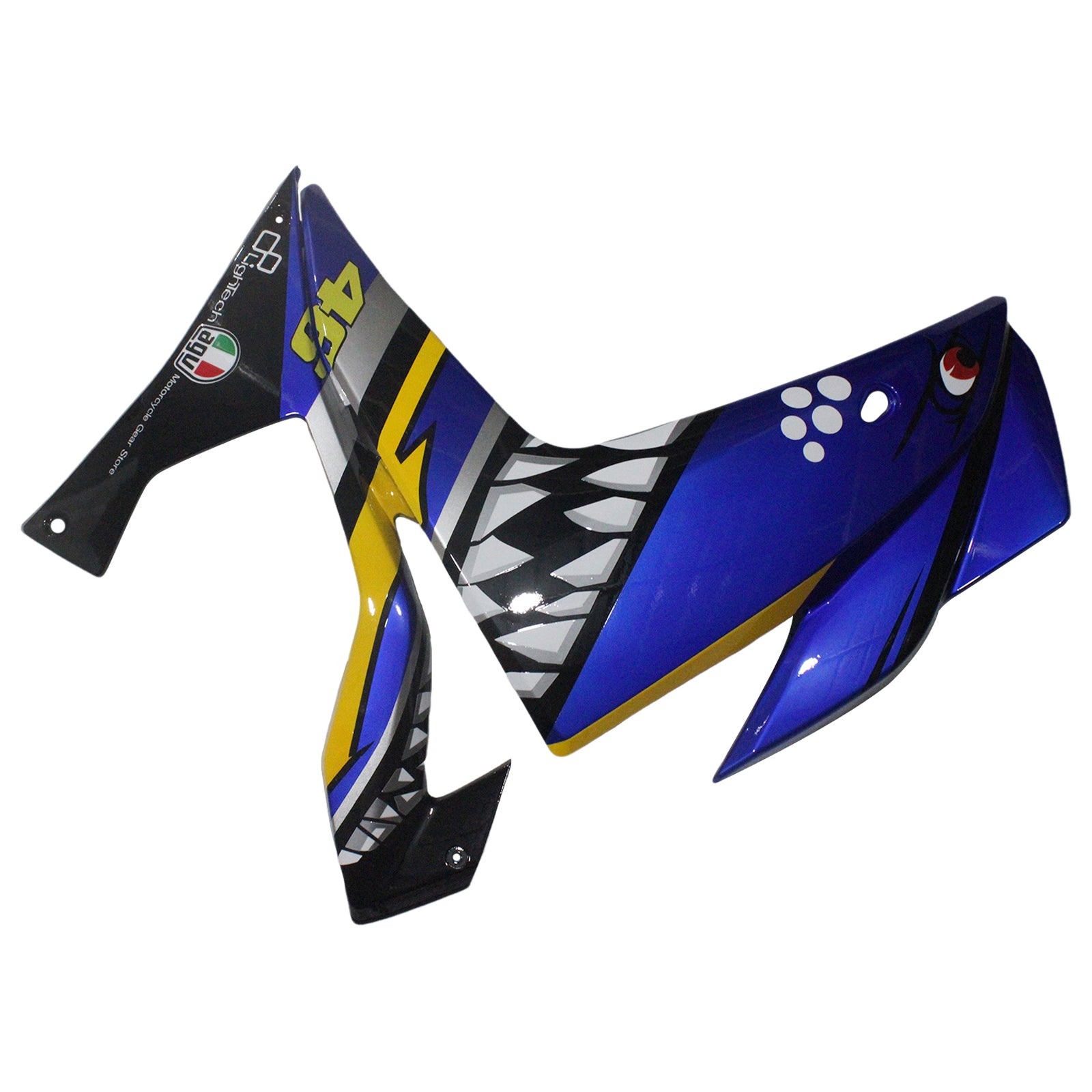 Amotopart YZF-R3 2014-2018 R25 2015-2017 Yamaha Blue&Yellow Style3 Fairing Kit