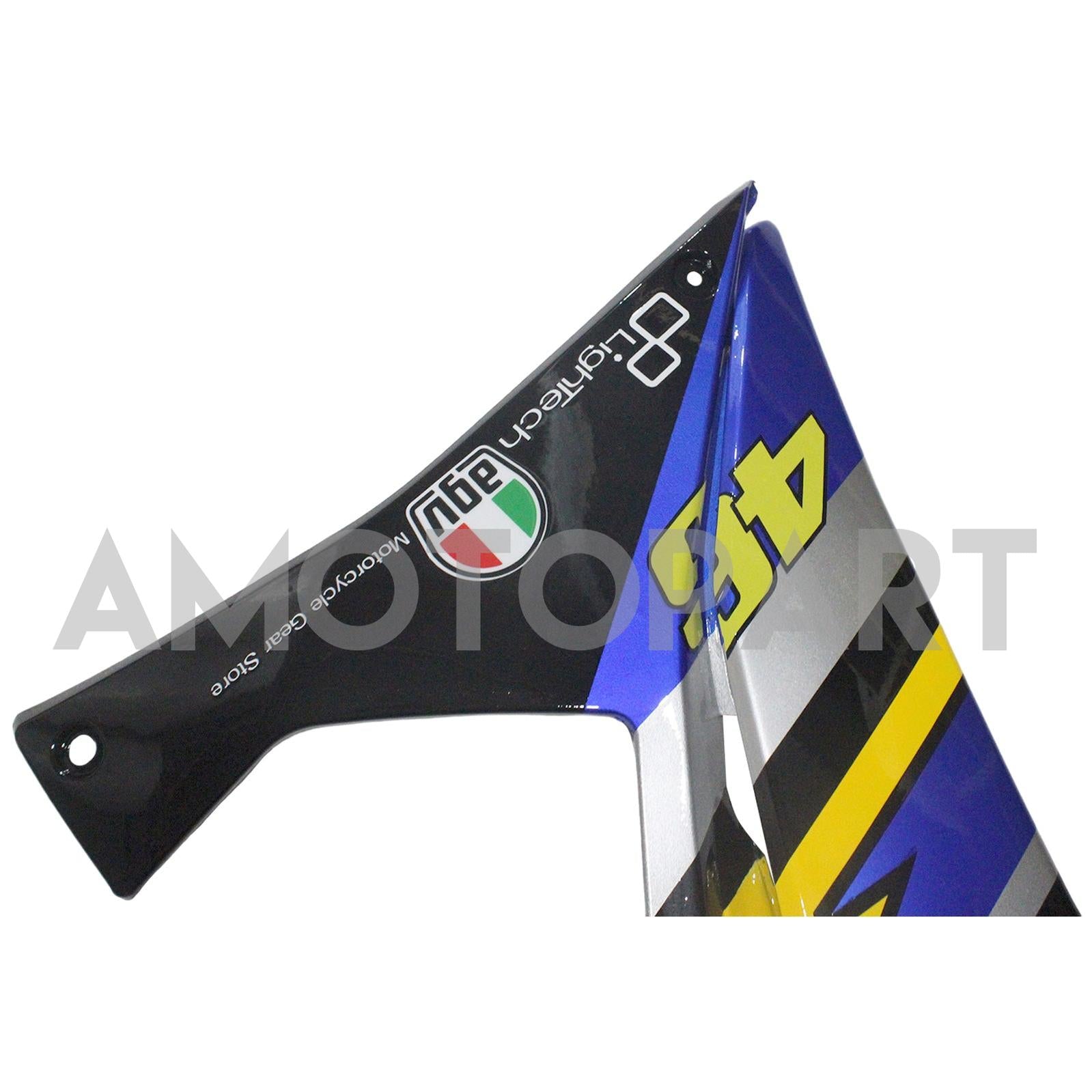 AMOTOTART YZF-R3 2014-2018 R25 2015-2017 Yamaha Blue & Yellow Style3 Kit de carenagem