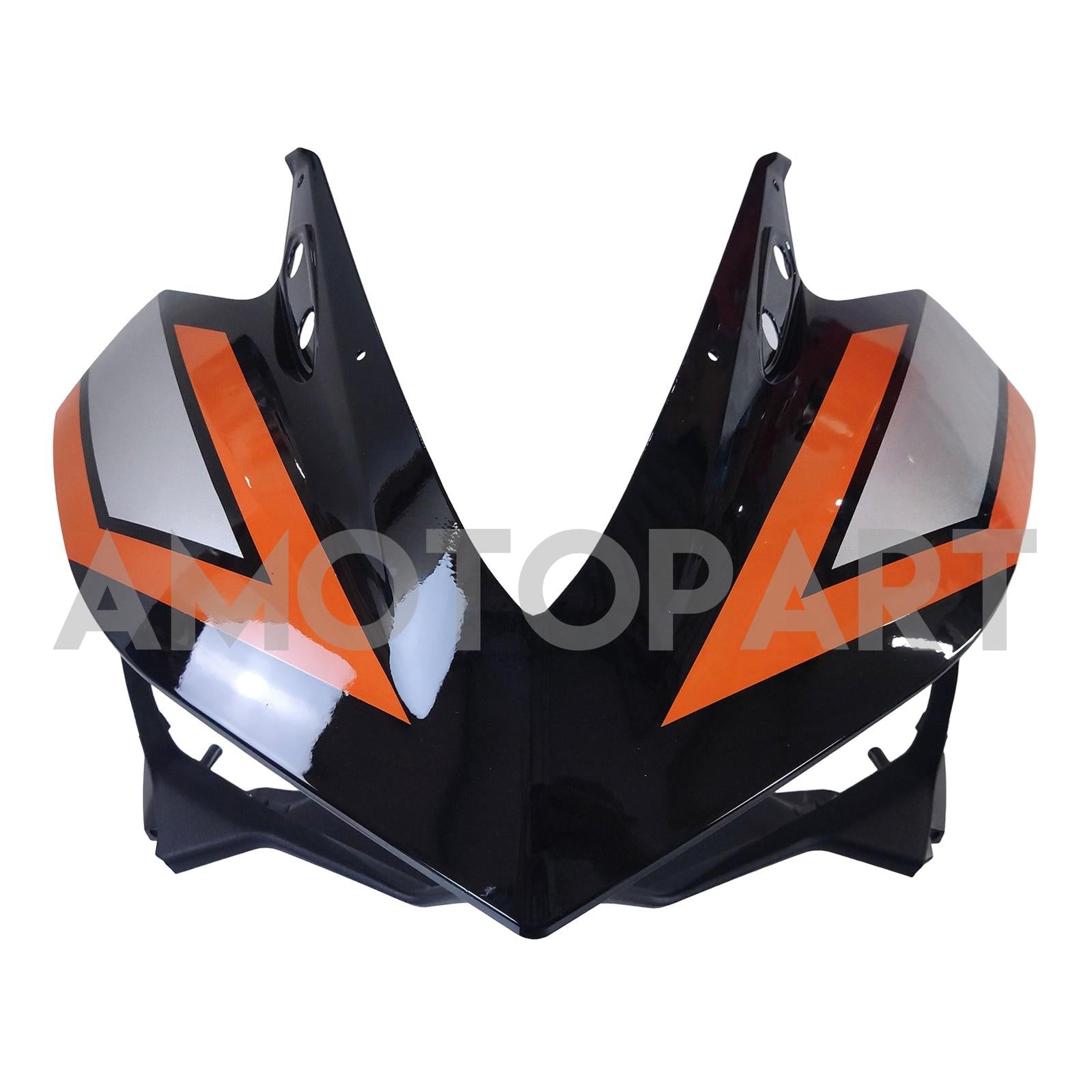 Amotopart YZF-R3 2014-2018 R25 2015-2017 Yamaha Black&Orange Fairing Kit